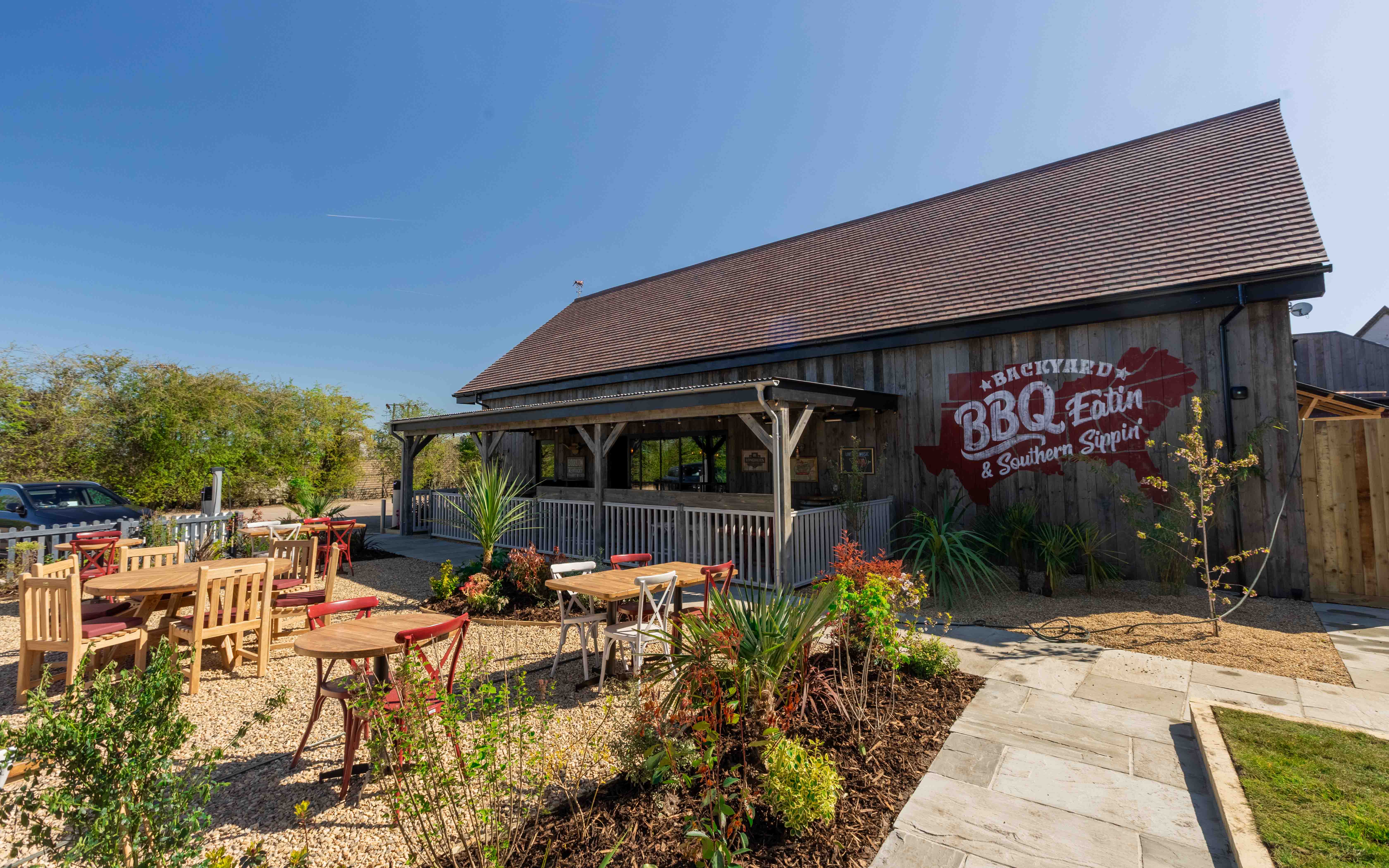 Hickory's Smokehouse Letchworth - Garden & Outdoor Dining