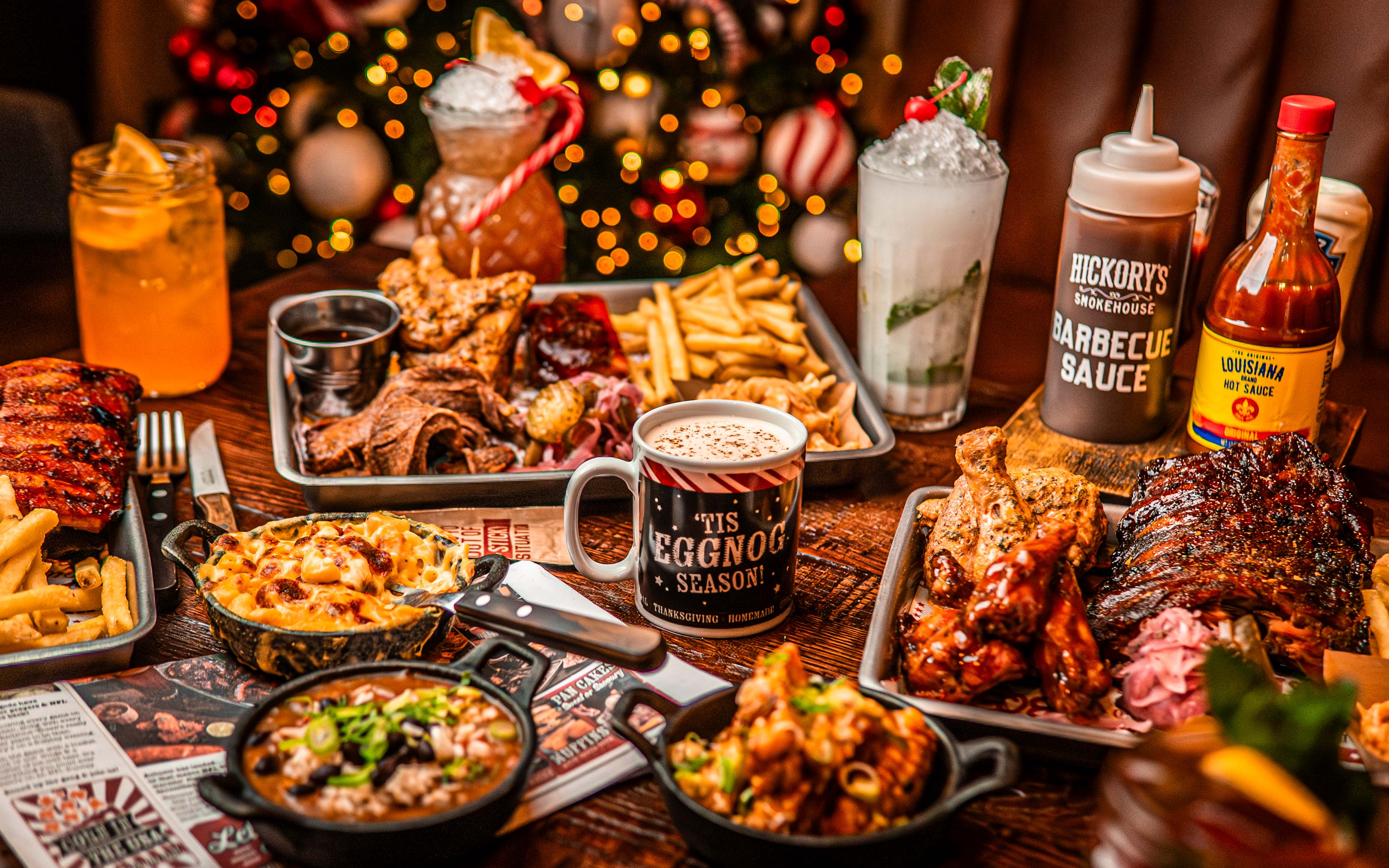Christmas BBQ Feast at Hickory's Smokehouse