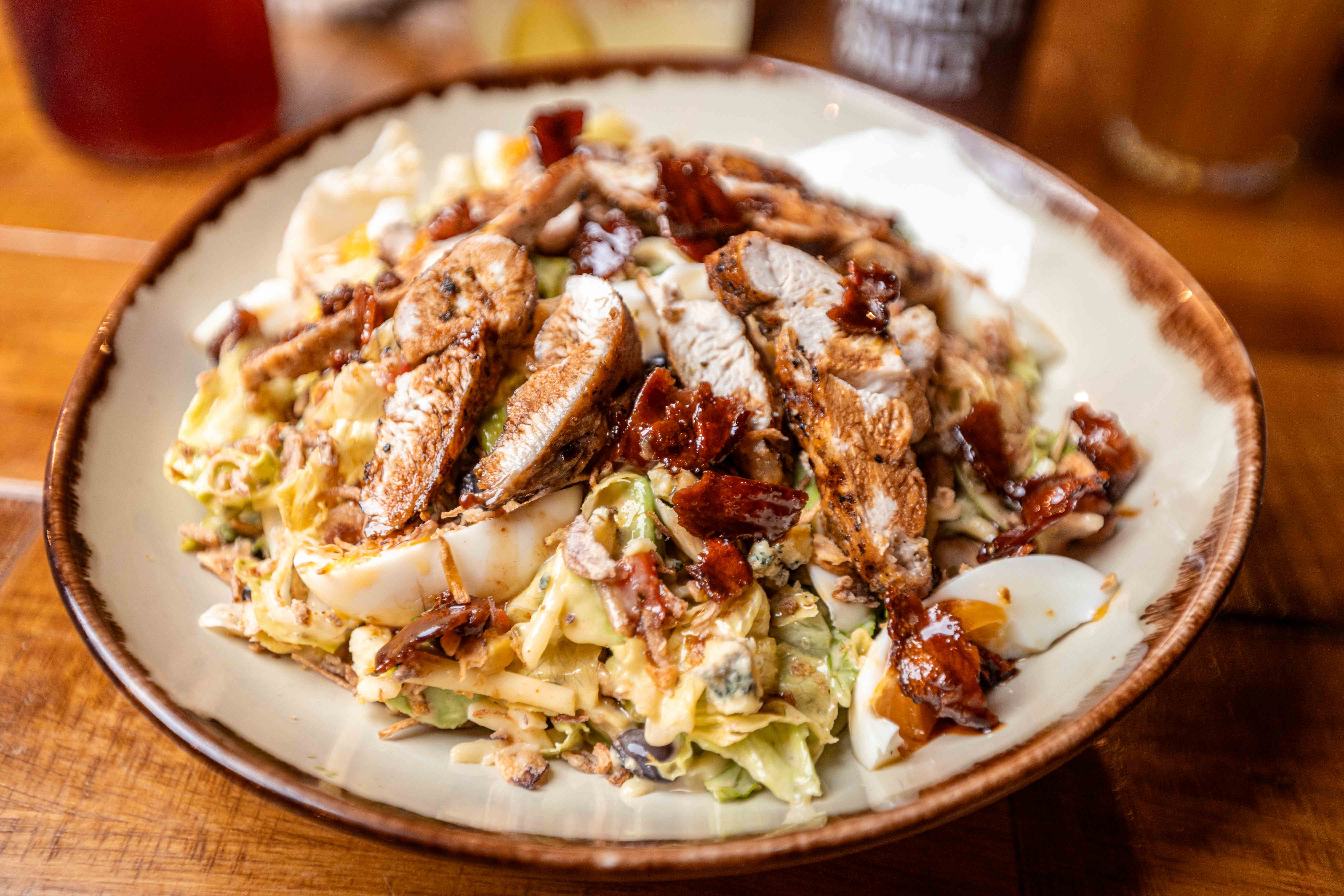Hickory's Cobb Salad with Chargrilled Chicken & Bourbon Bacon