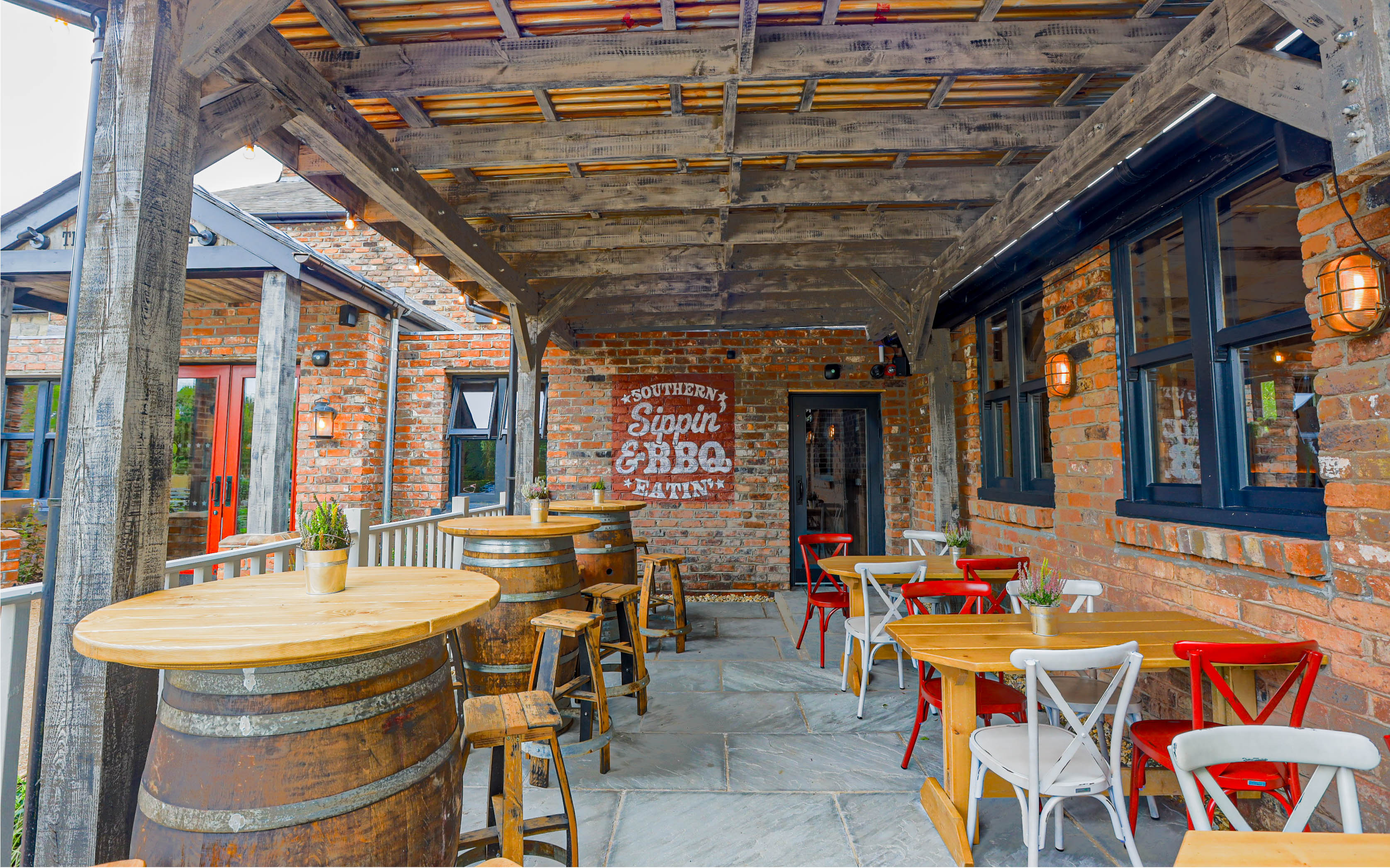 Hickory's Smokehouse Cardiff - Bar Terrace