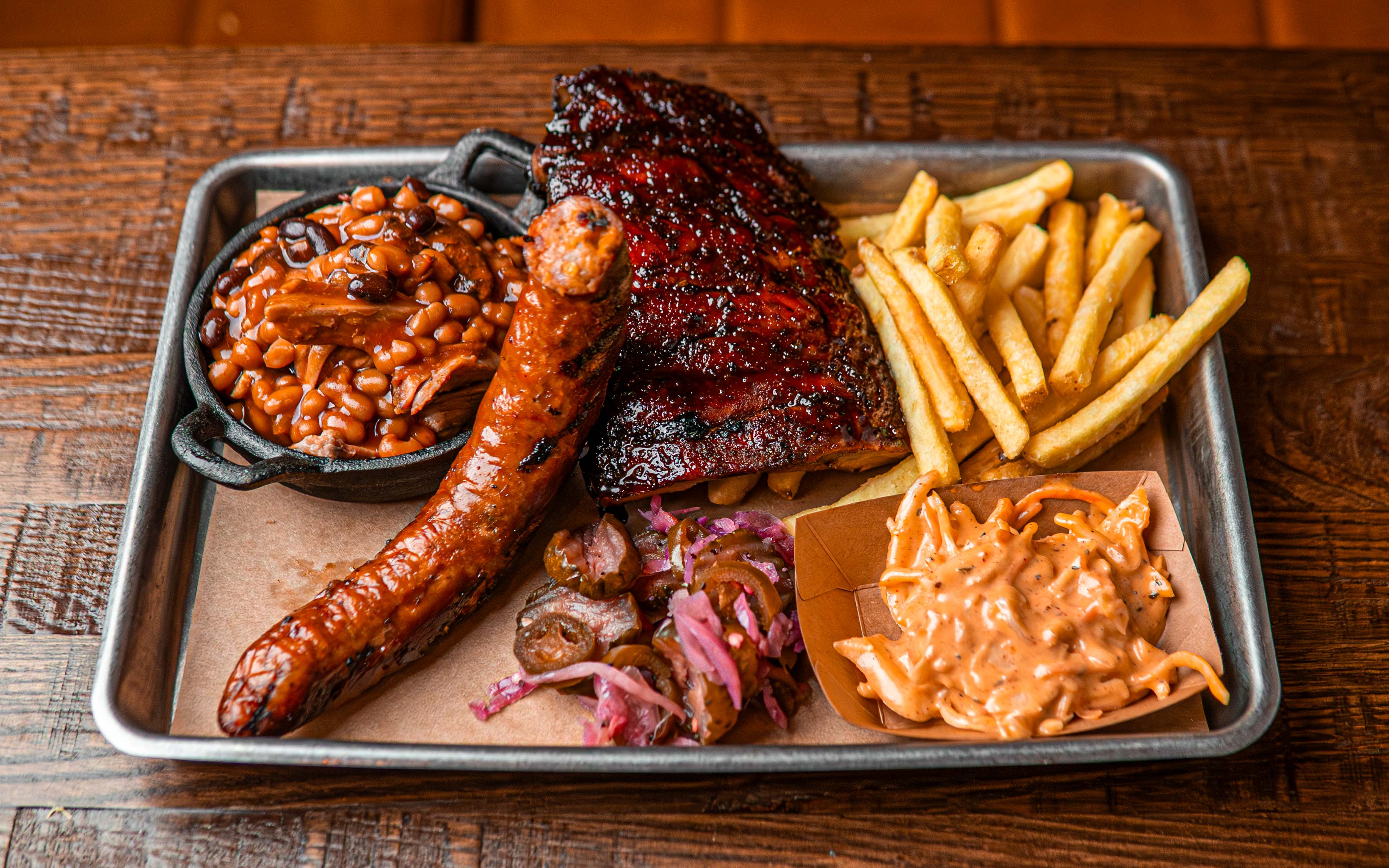 Hog Heaven BBQ Tray - Hickory's Smokehouse Letchworth