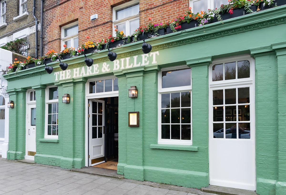 Hare & Billet Exterior