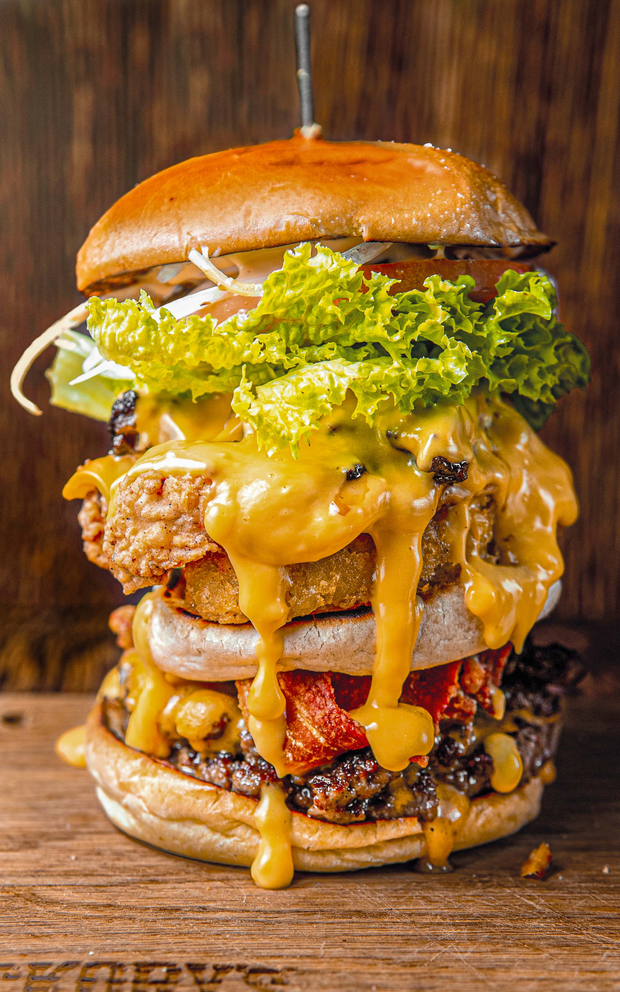 The Go Big or Go Home Burger
