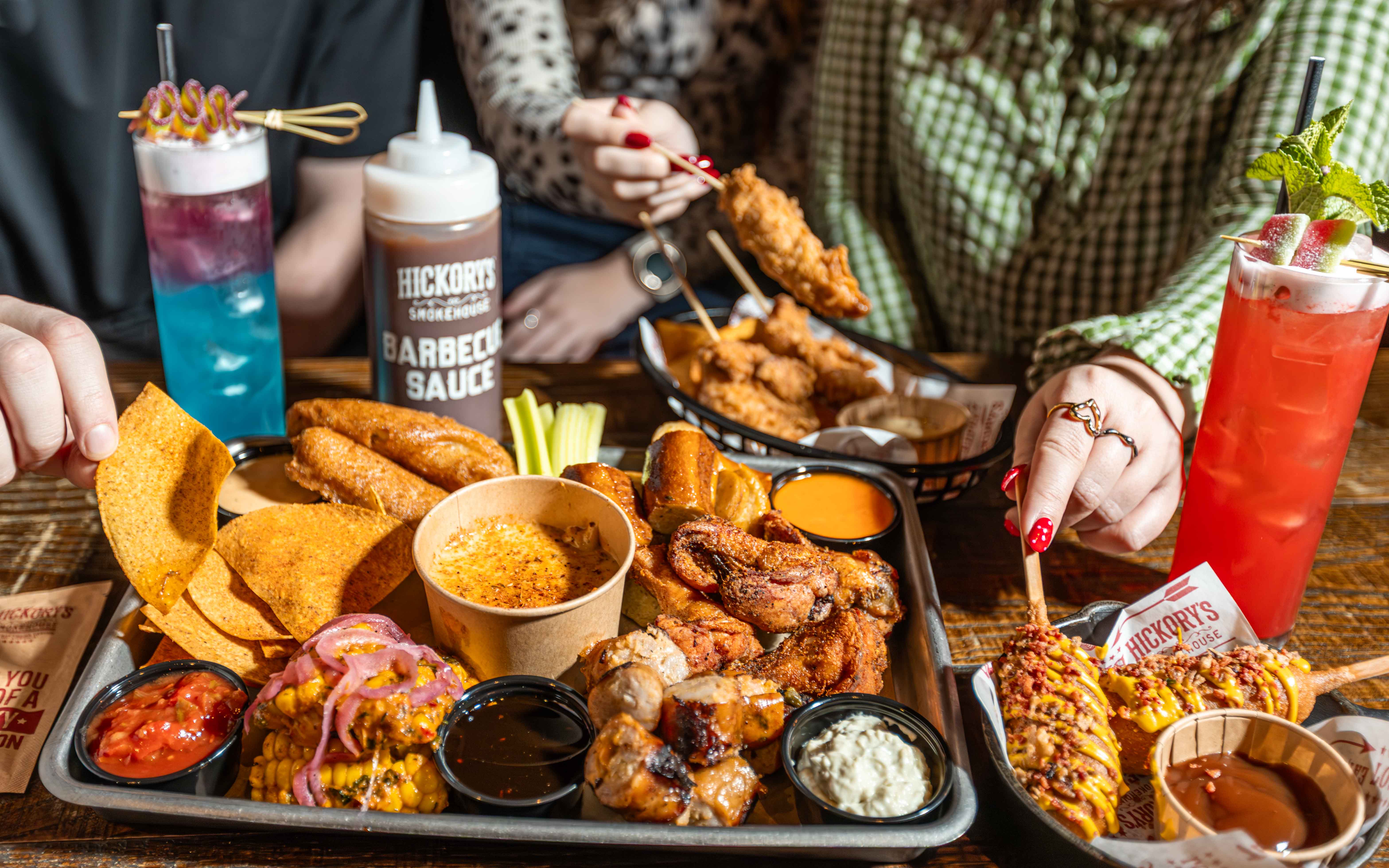 Appetisers at Hickory's Smokehouse