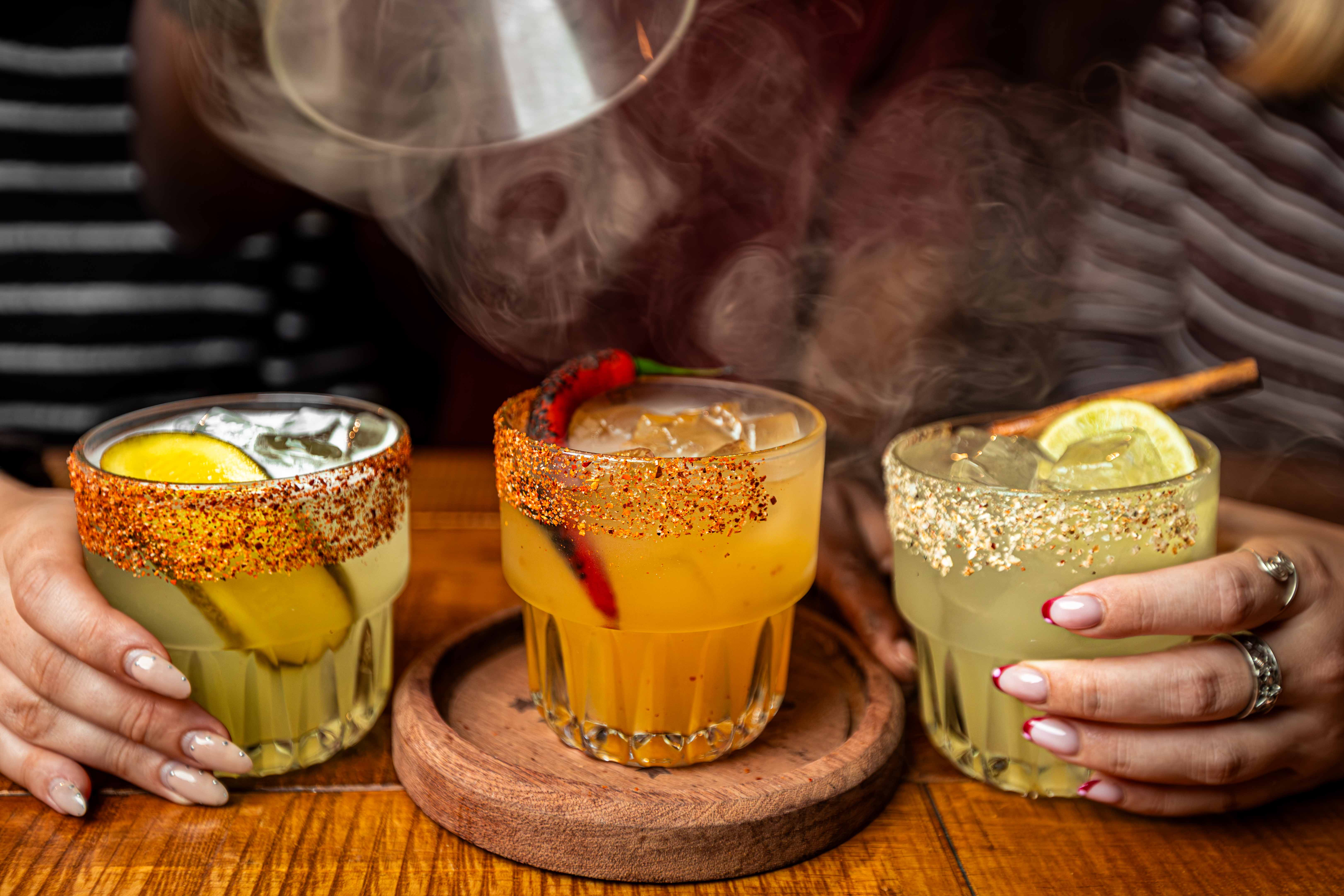Margaritas at Hickory's Smokehouse