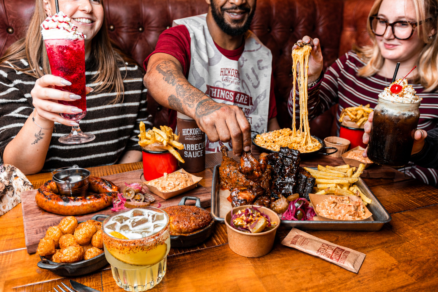 BBQ Feastin' at Hickory's Smokehouse