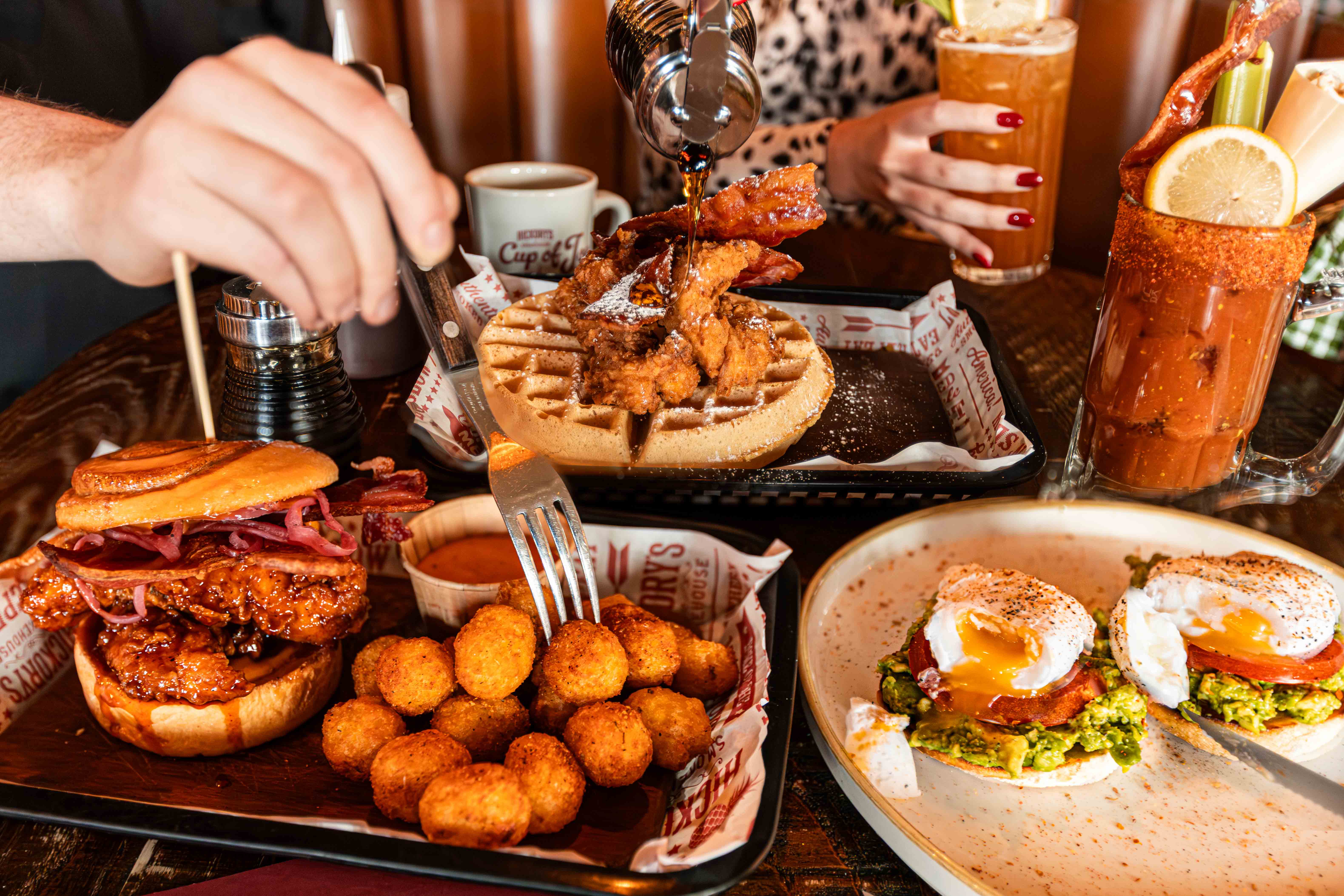 Brunch at Hickory's Smokehouse