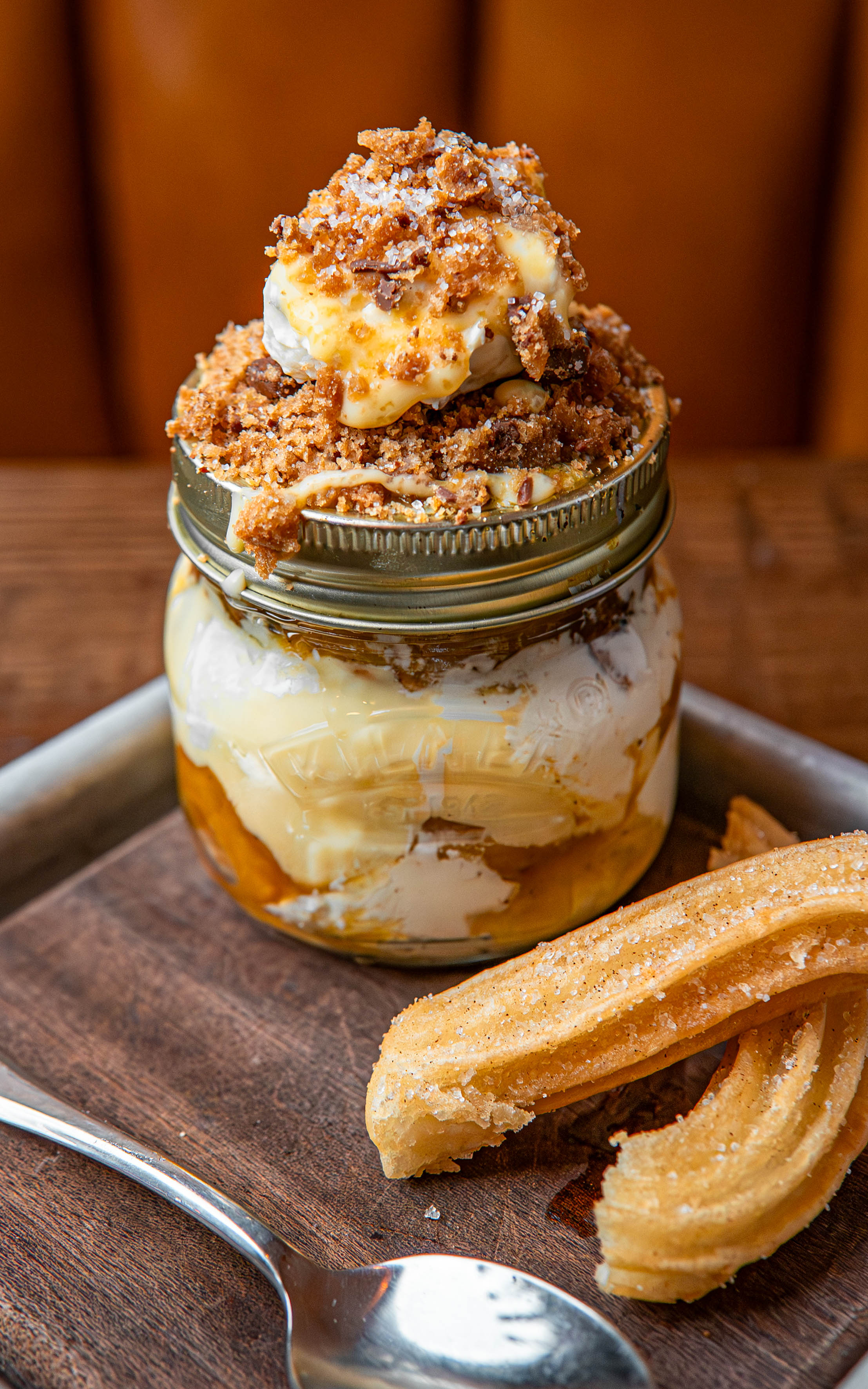 Just Peachy Jam Jar Cheesecake