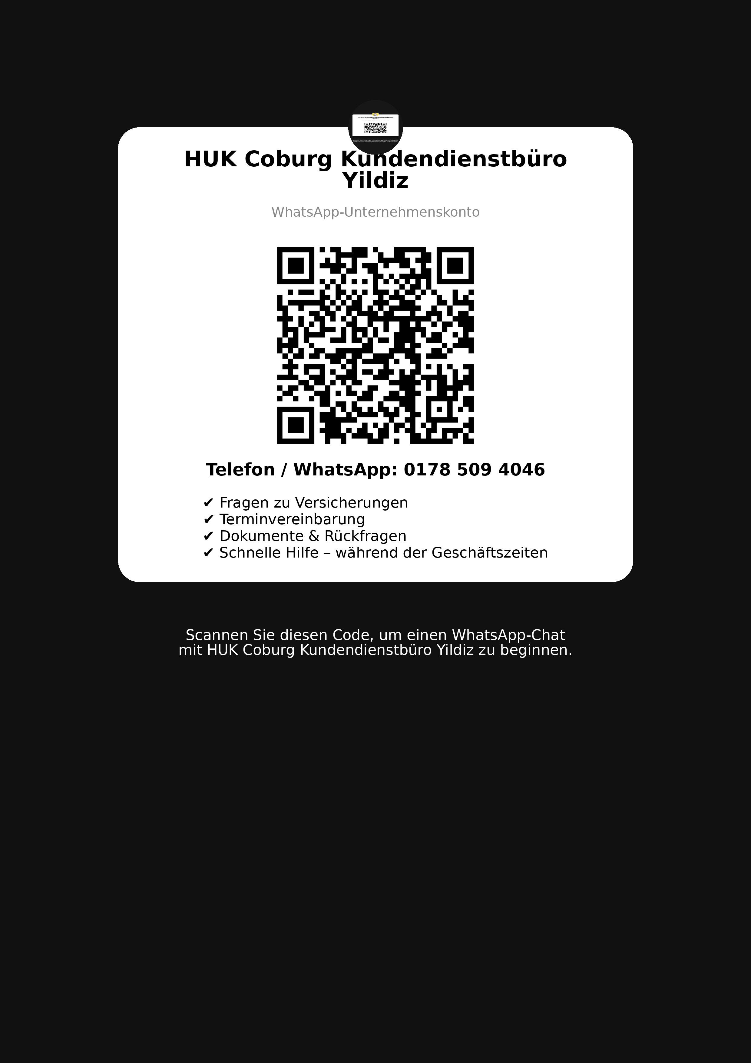 HUK-COBURG Versicherung Duygu Yildiz in Darmstadt, Heidelberger Str. 45 in Darmstadt