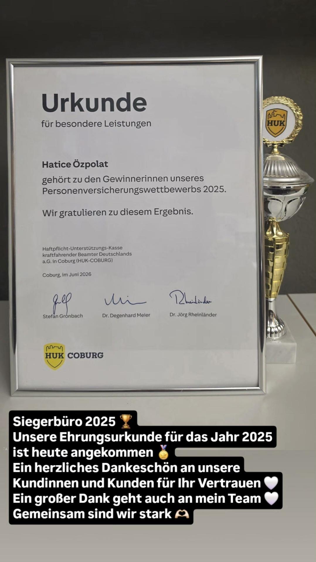 HUK-COBURG Versicherung Hatice Özpolat in Gelsenkirchen - Altstadt, Pastoratstr. 6 in Gelsenkirchen