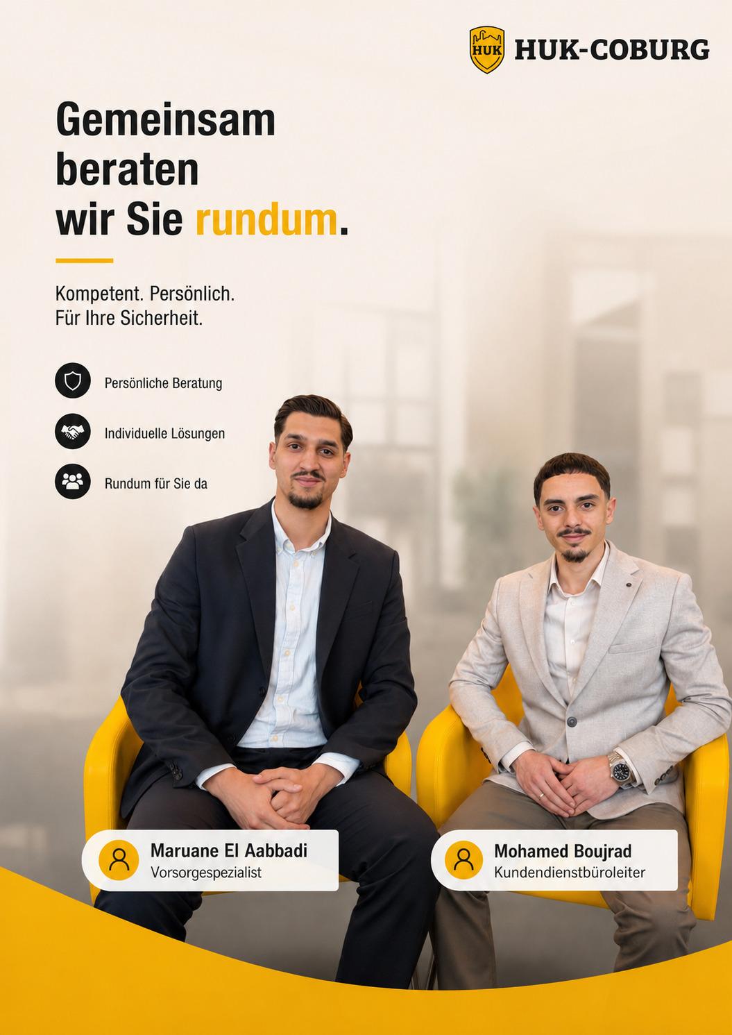 Bild 1 HUK-COBURG Versicherung Mohamed Boujrad in Frankfurt - Bockenheim in Frankfurt