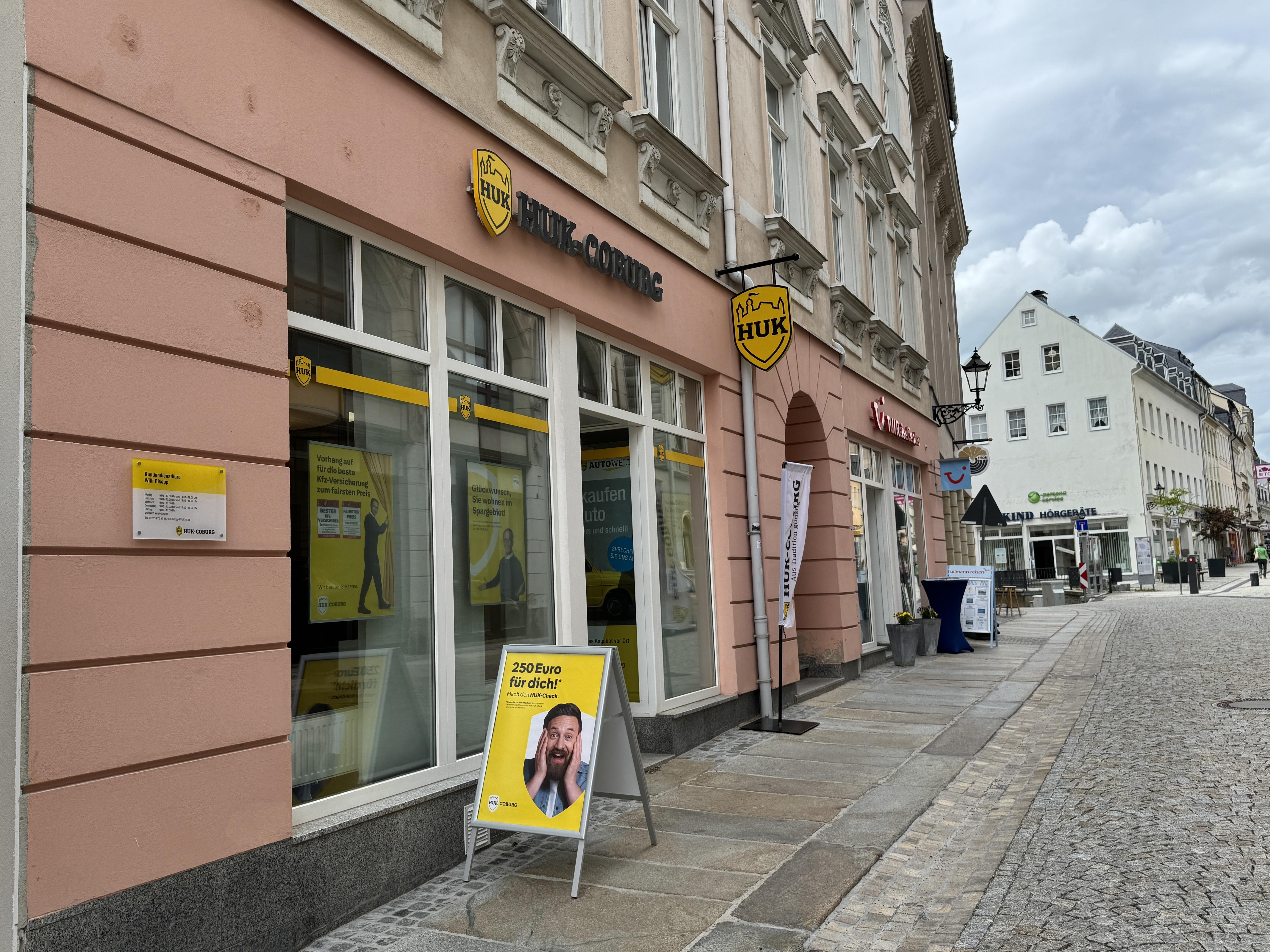 HUK-COBURG Versicherung Willi Risopp in Annaberg-Buchholz - Annaberg, Buchholzer Str. 34 in Annaberg-Buchholz