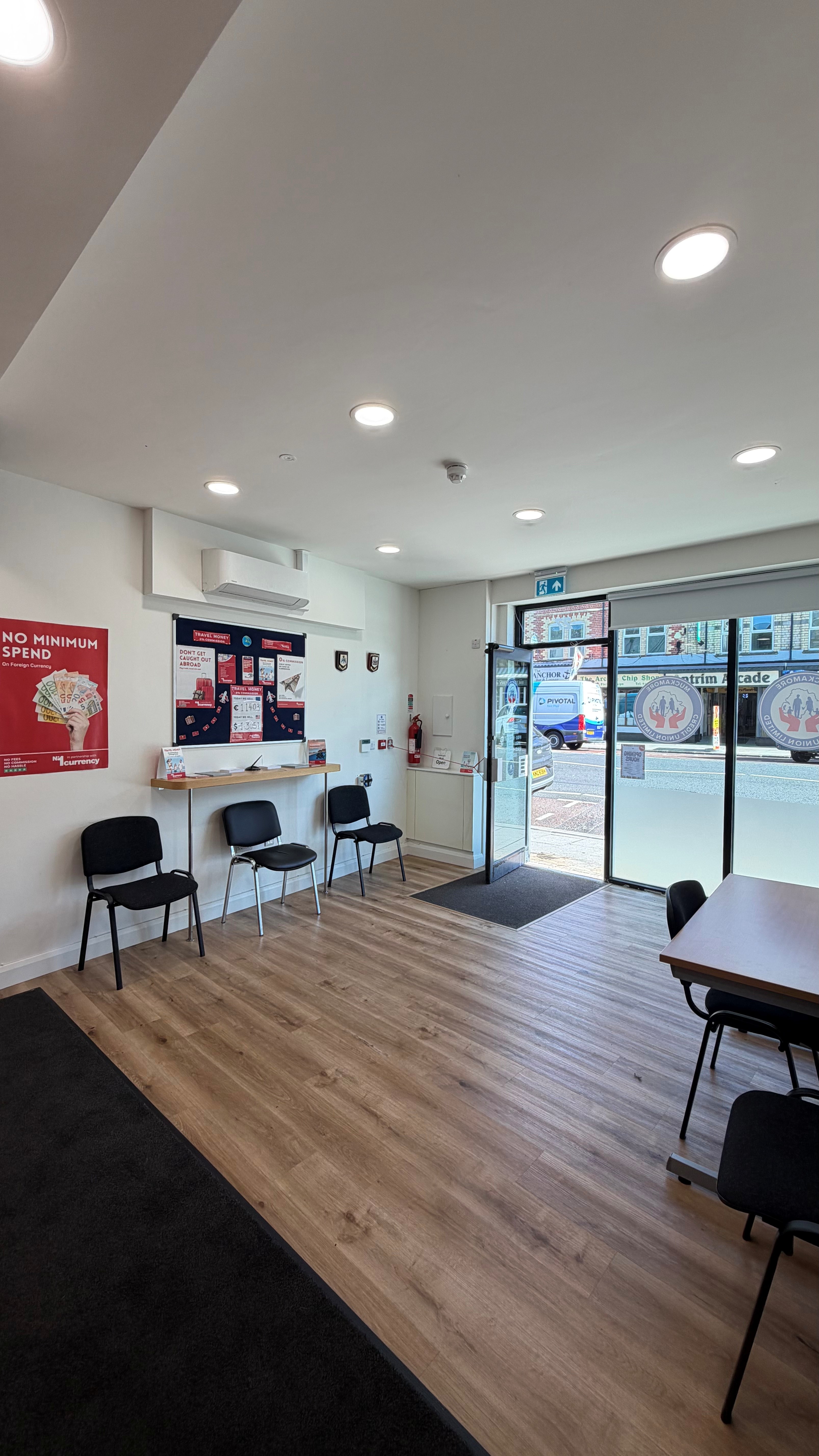 No1 Currency Exchange Antrim (inside Muckamore Credit Union)