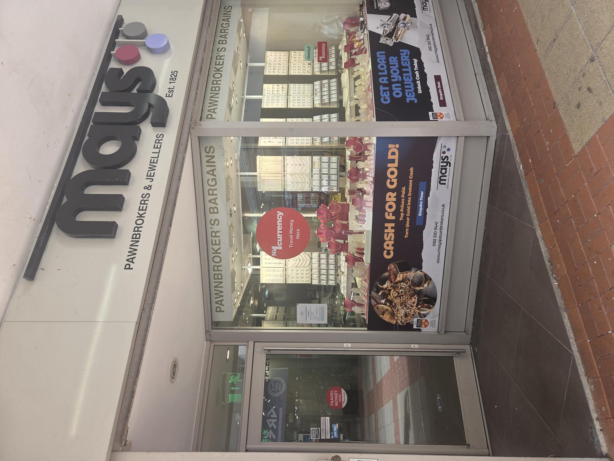 No1 Currency Exchange Ashton-under-lyne (inside Mays Pawnbrokers and Jewellers)