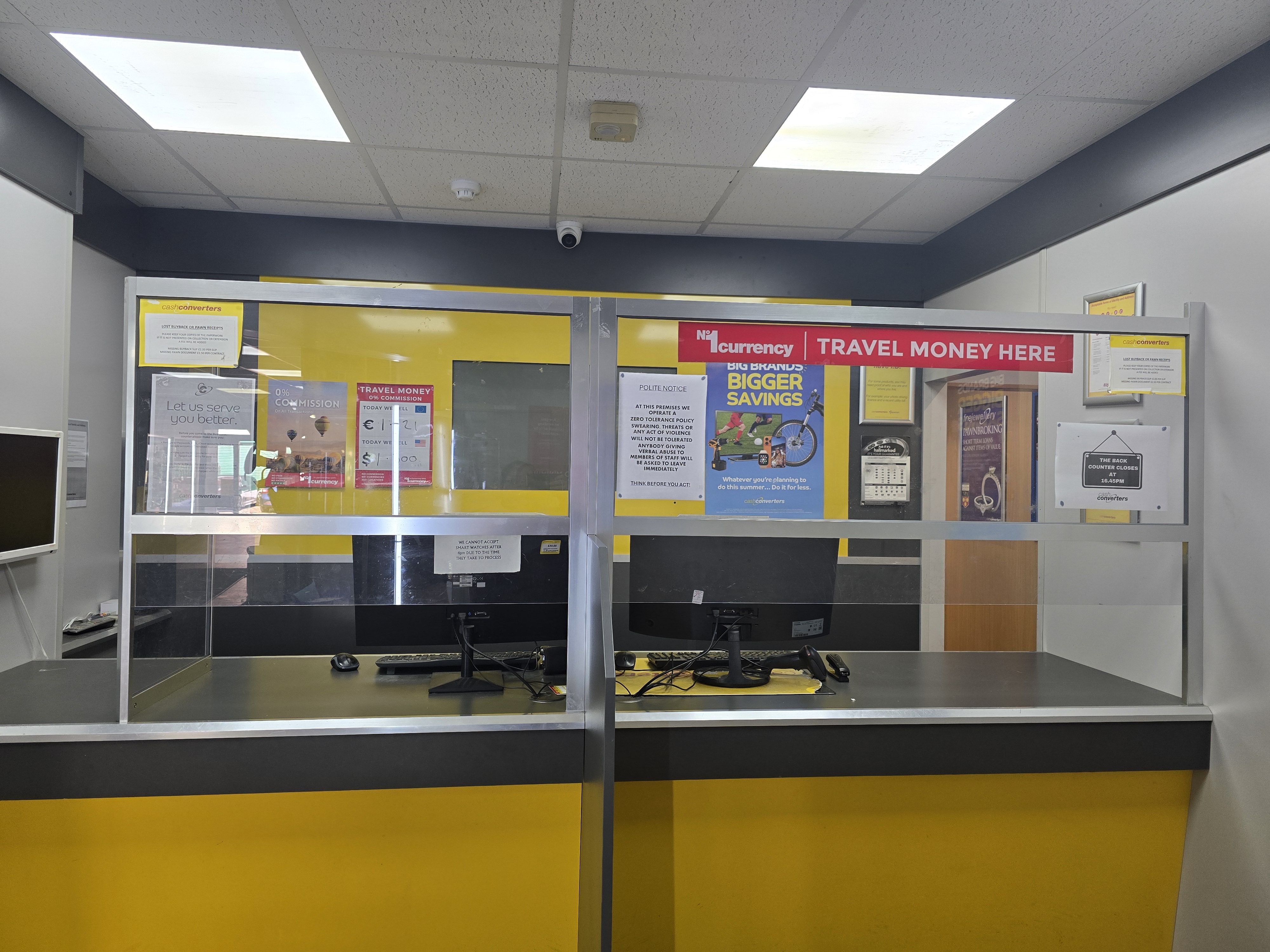 No1 Currency Exchange Grimsby (inside Cash Converters)