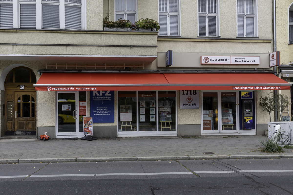 Feuersozietät Versicherungen - Versicherungsagentur Rainer Gösmann e.K., Kantstraße 85 in Berlin