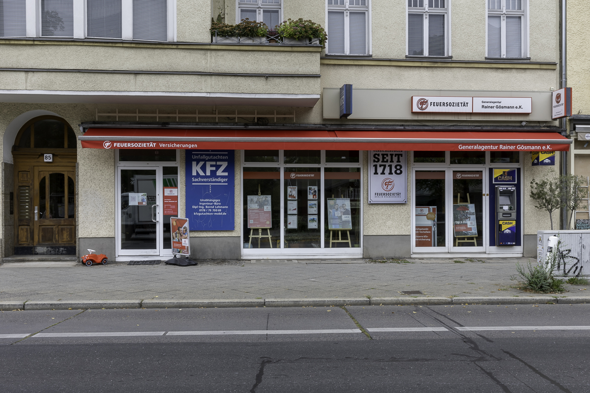 Feuersozietät Versicherungen - Versicherungsagentur Rainer Gösmann e.K., Kantstraße 85 in Berlin