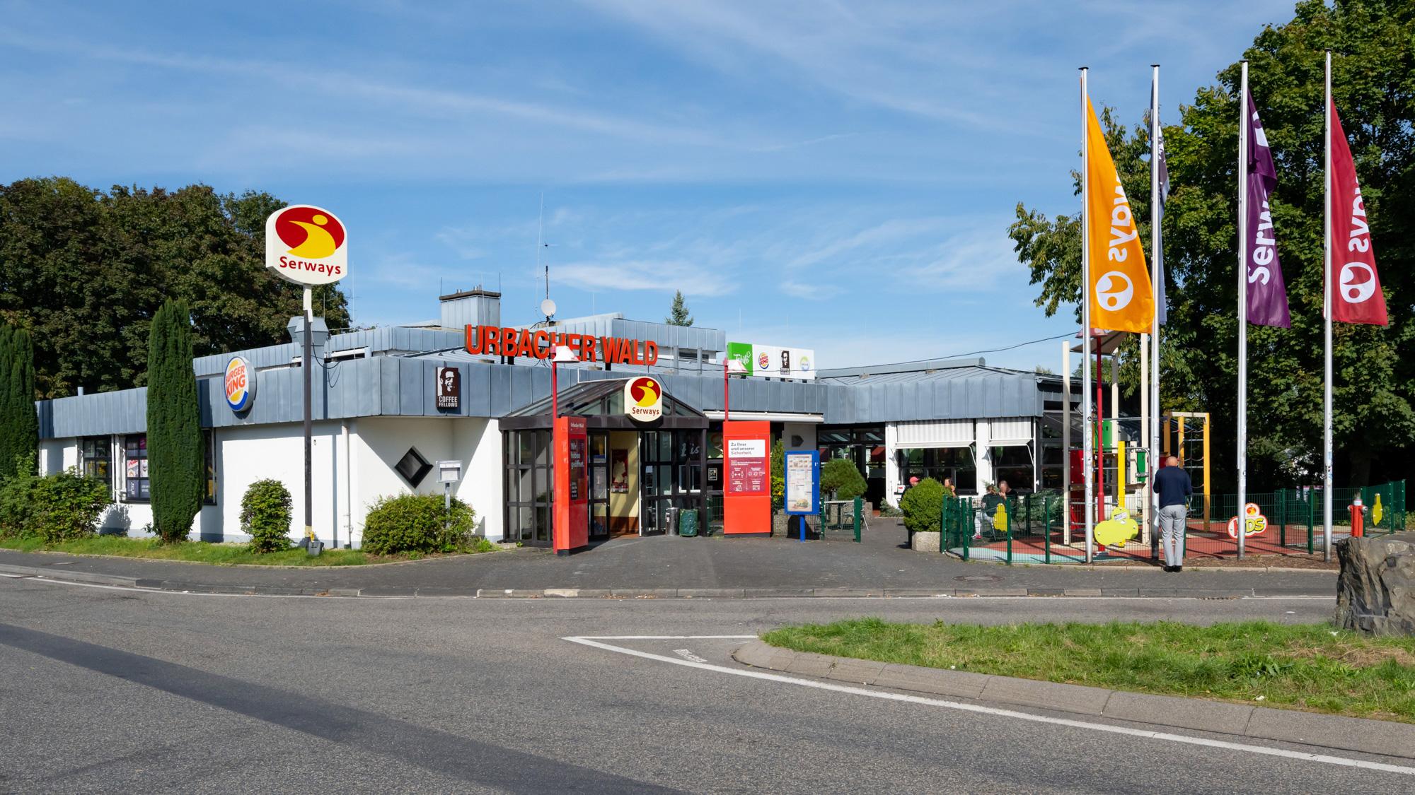 Bild der Serways Raststätte Urbacher Wald