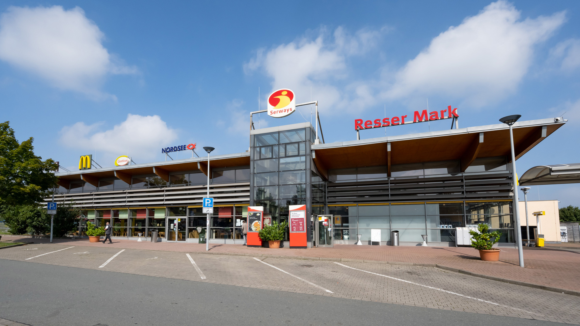 Bild der Serways Raststätte Resser Mark Nord