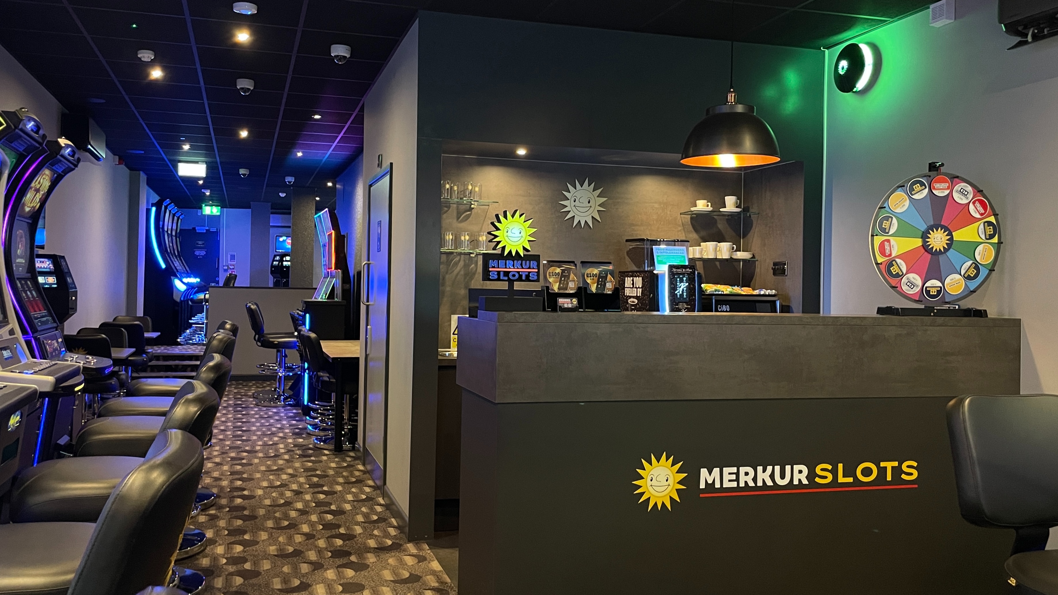 Inside MERKUR Slots Manchester Deansgate