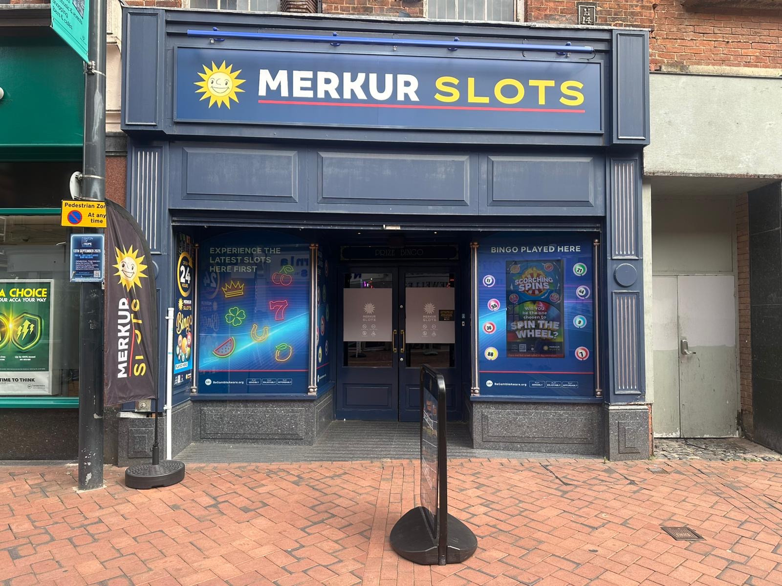 MERKUR Slots Derby Cornmarket Outside