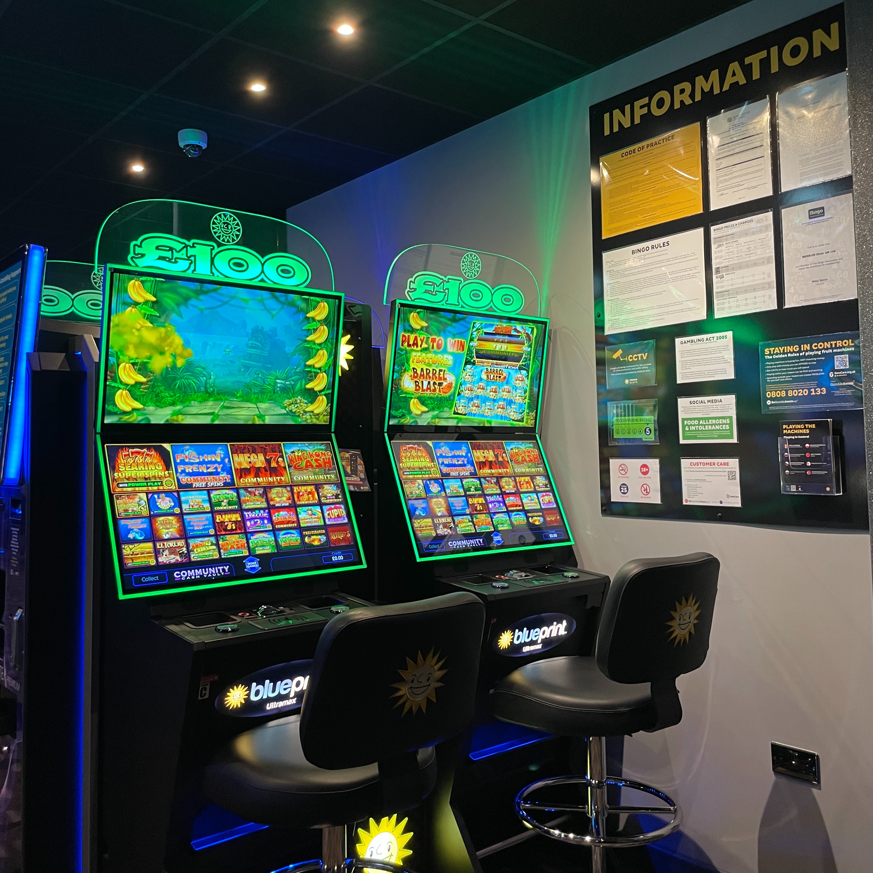 Inside MERKUR Slots Manchester Deansgate