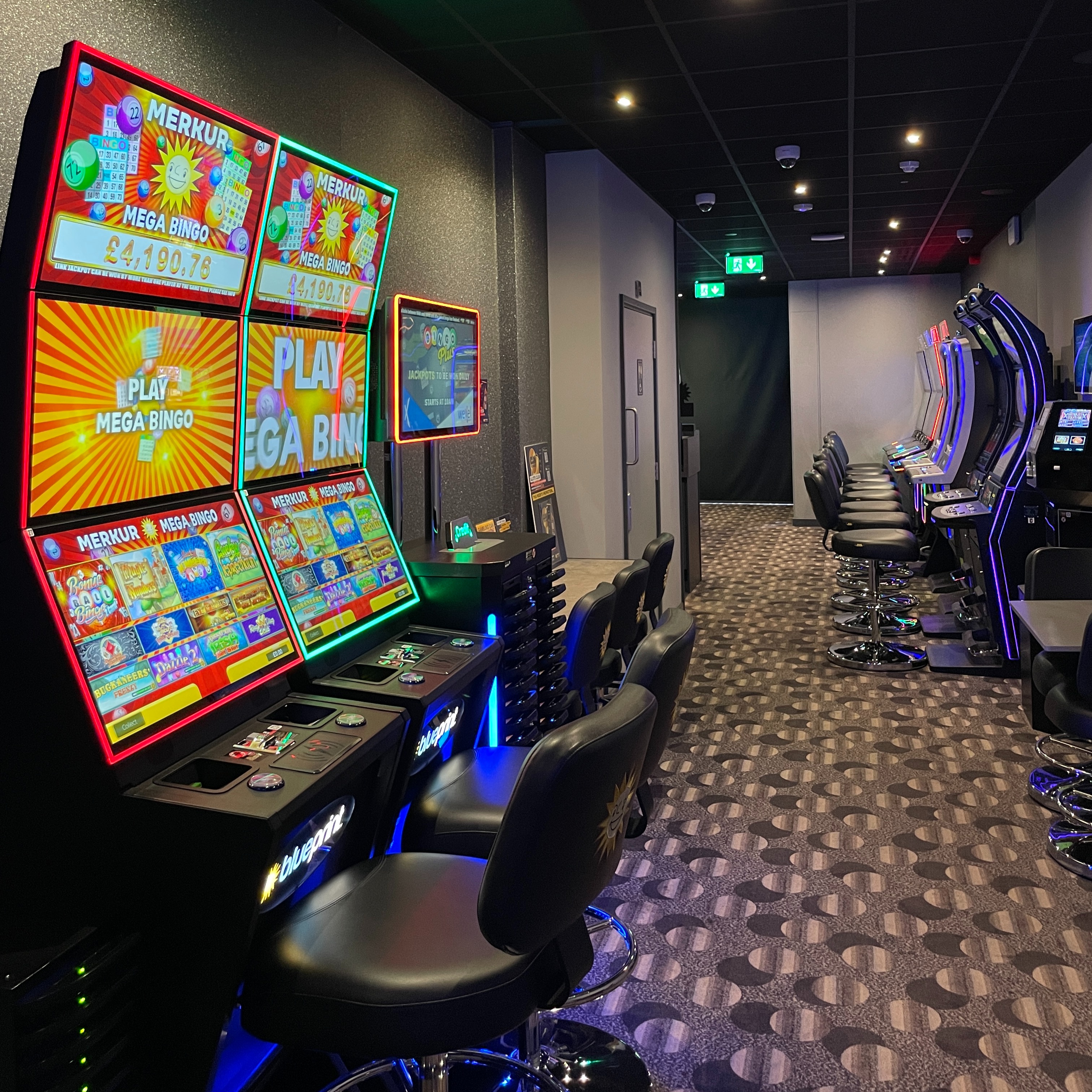 Inside MERKUR Slots Manchester Deansgate