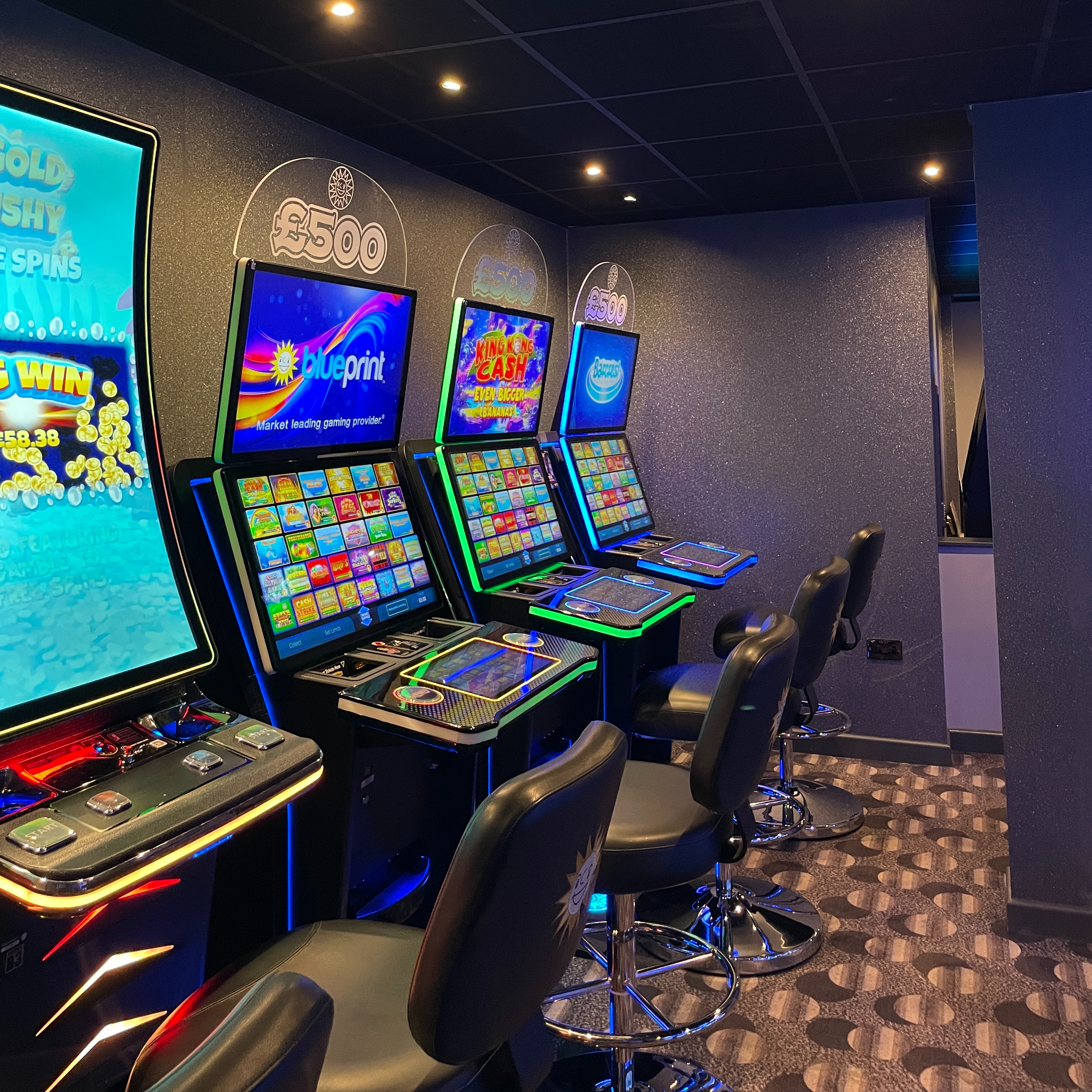 Inside MERKUR Slots Manchester Deansgate