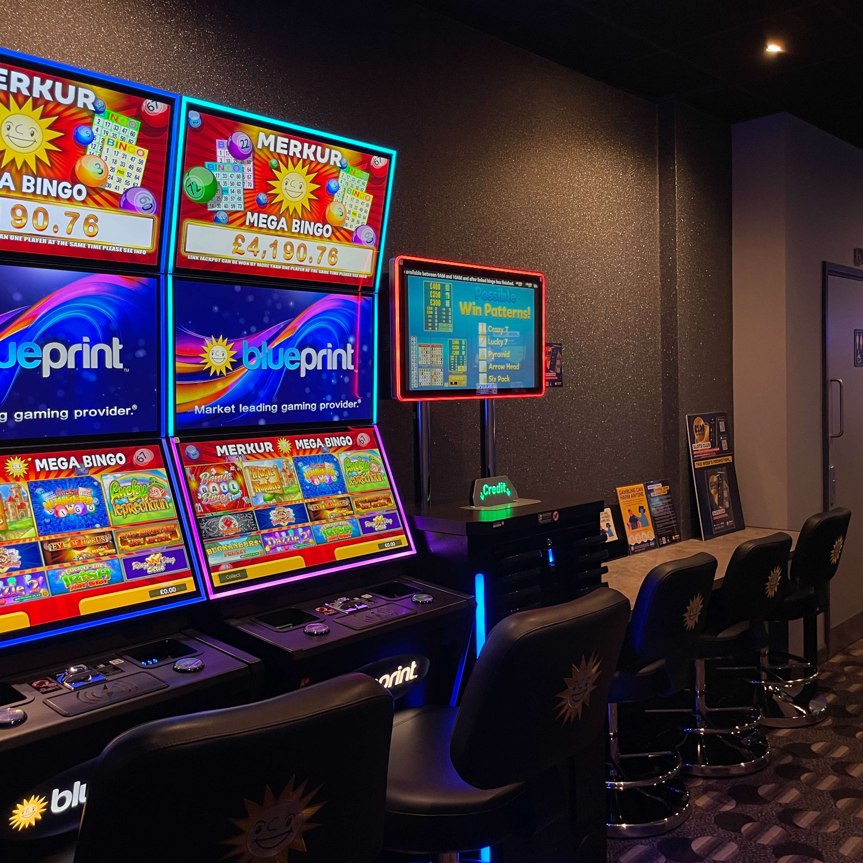 Inside MERKUR Slots Manchester Deansgate