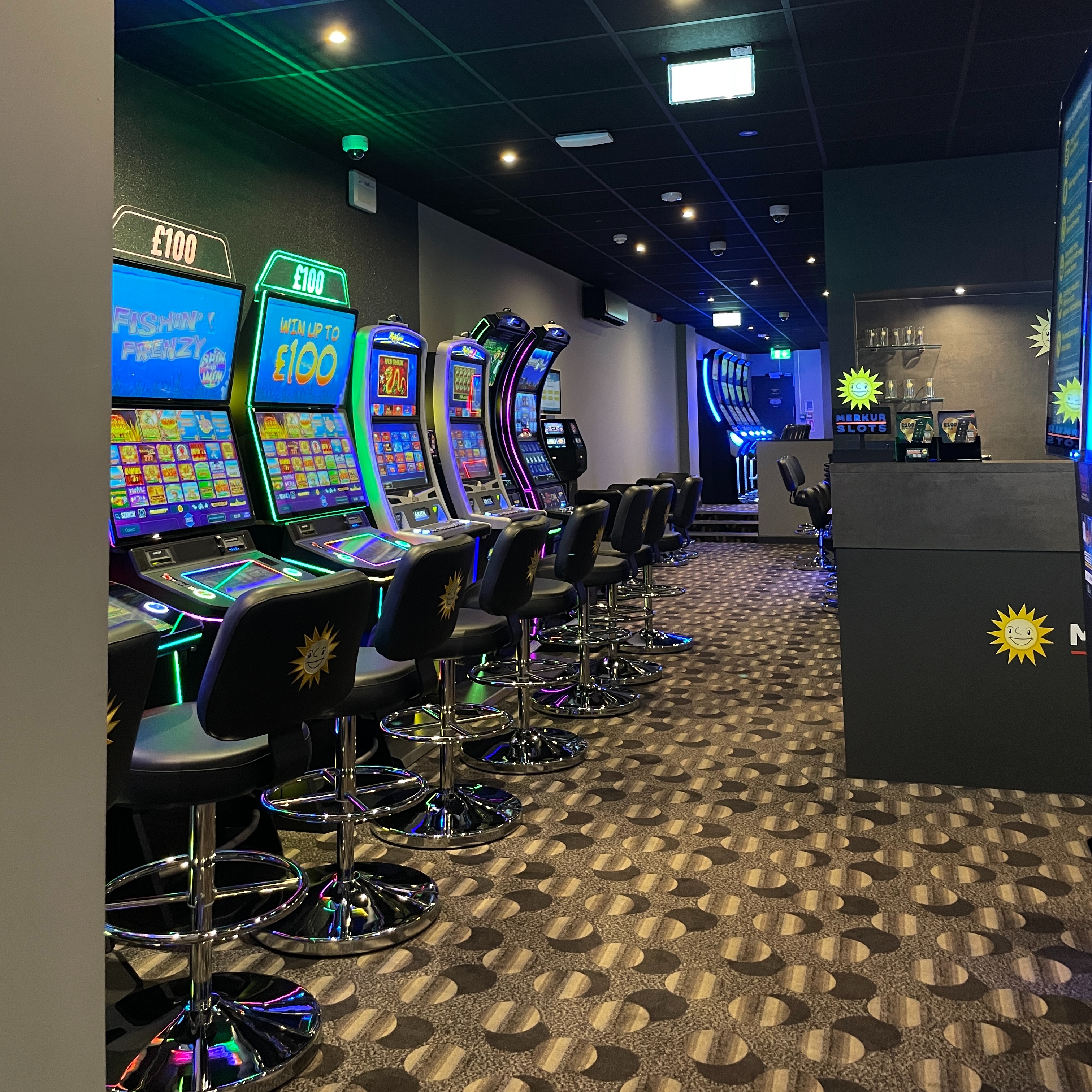 Inside MERKUR Slots Manchester Deansgate