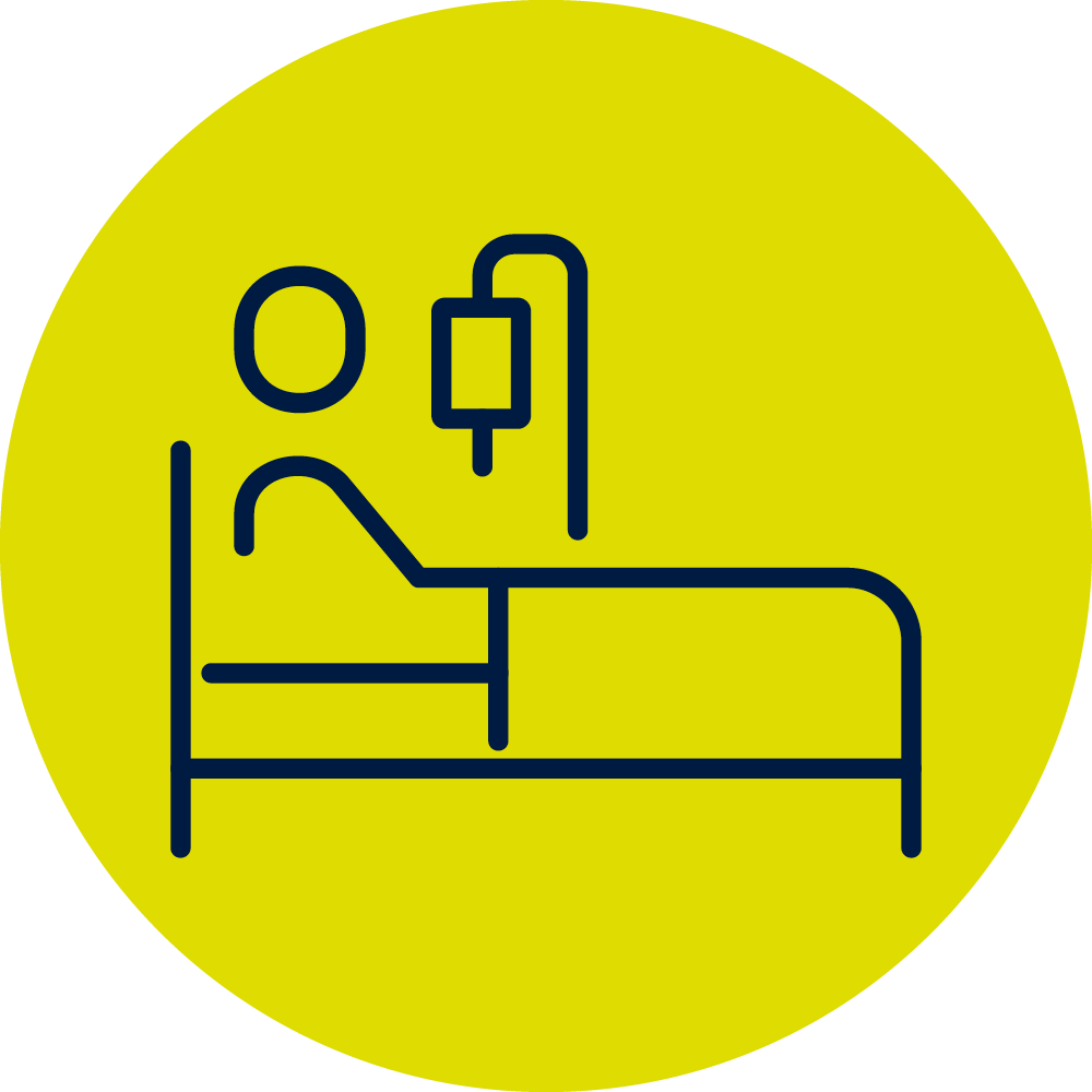 Krankenhausbett