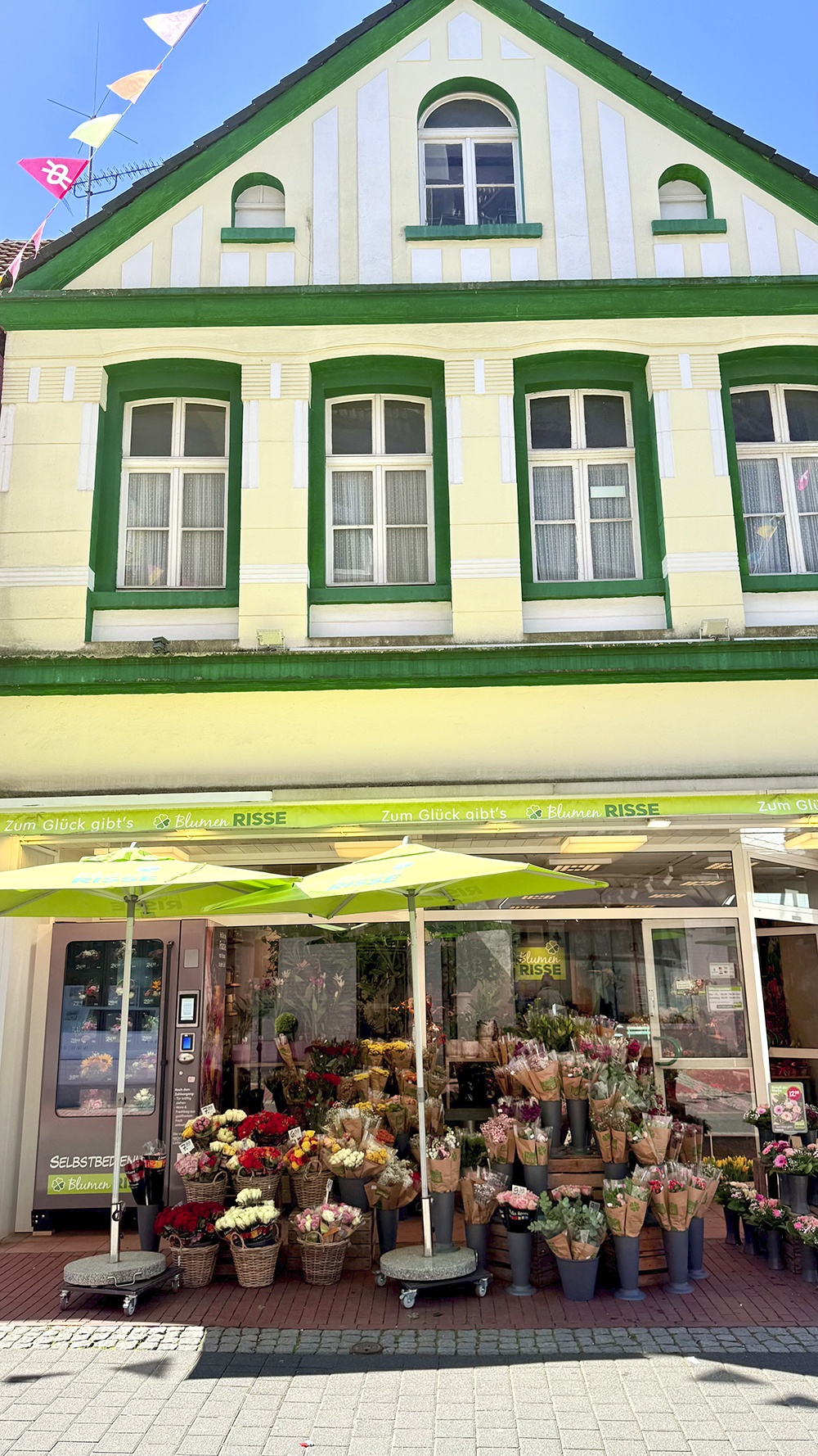 Blumen Risse Blumenautomat Recklinghausen in Recklinghausen