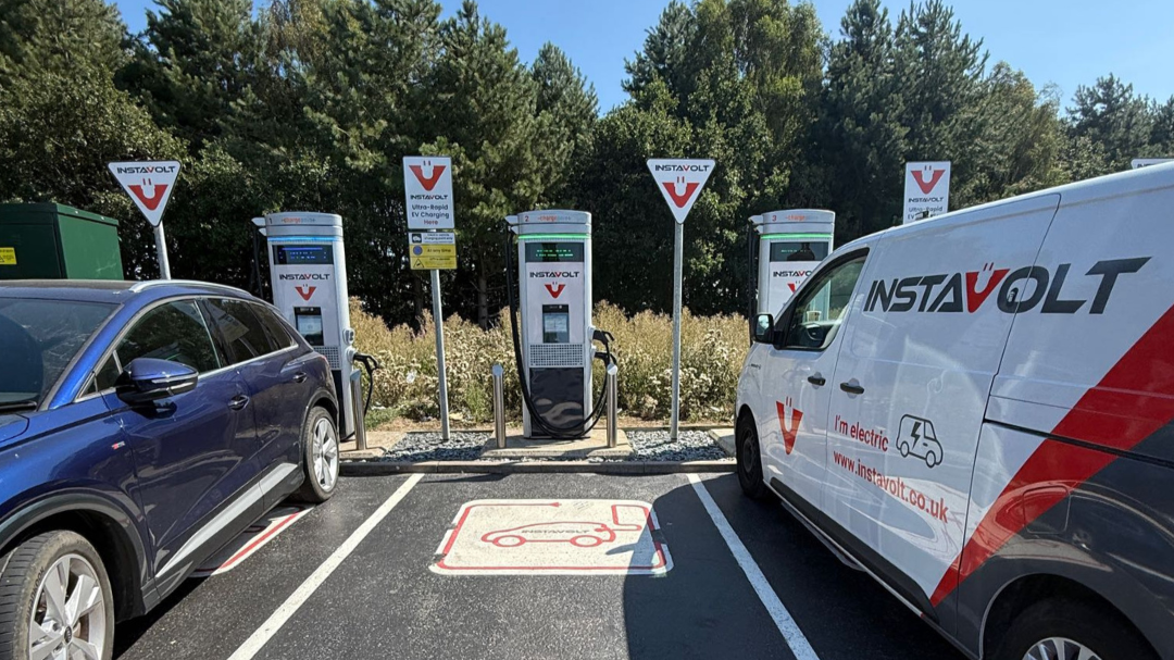 Images InstaVolt Charging Station