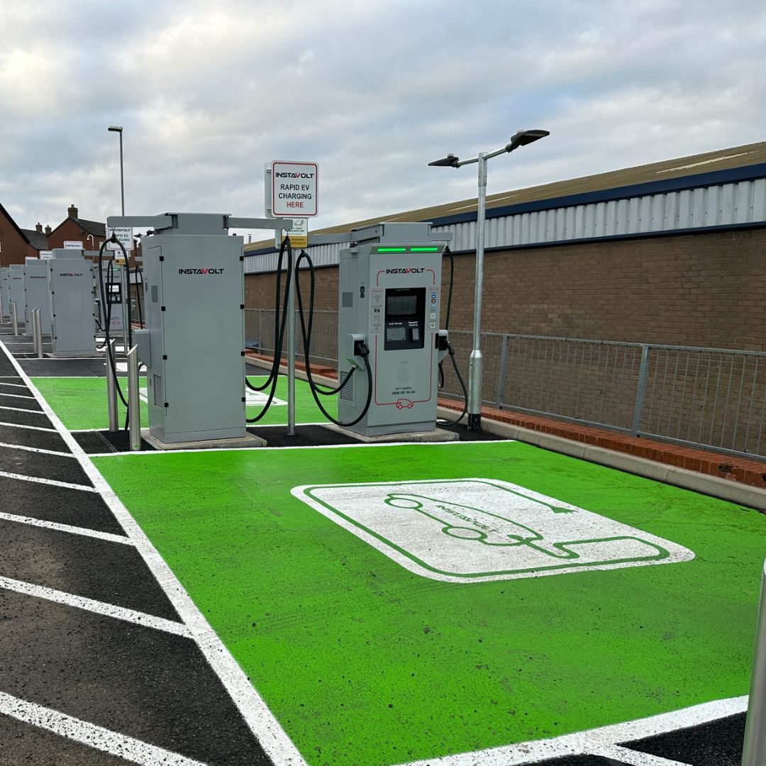 Images InstaVolt Charging Station
