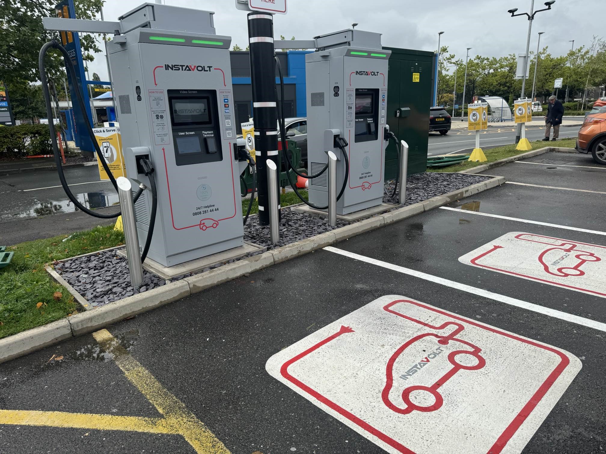 Images InstaVolt Charging Station