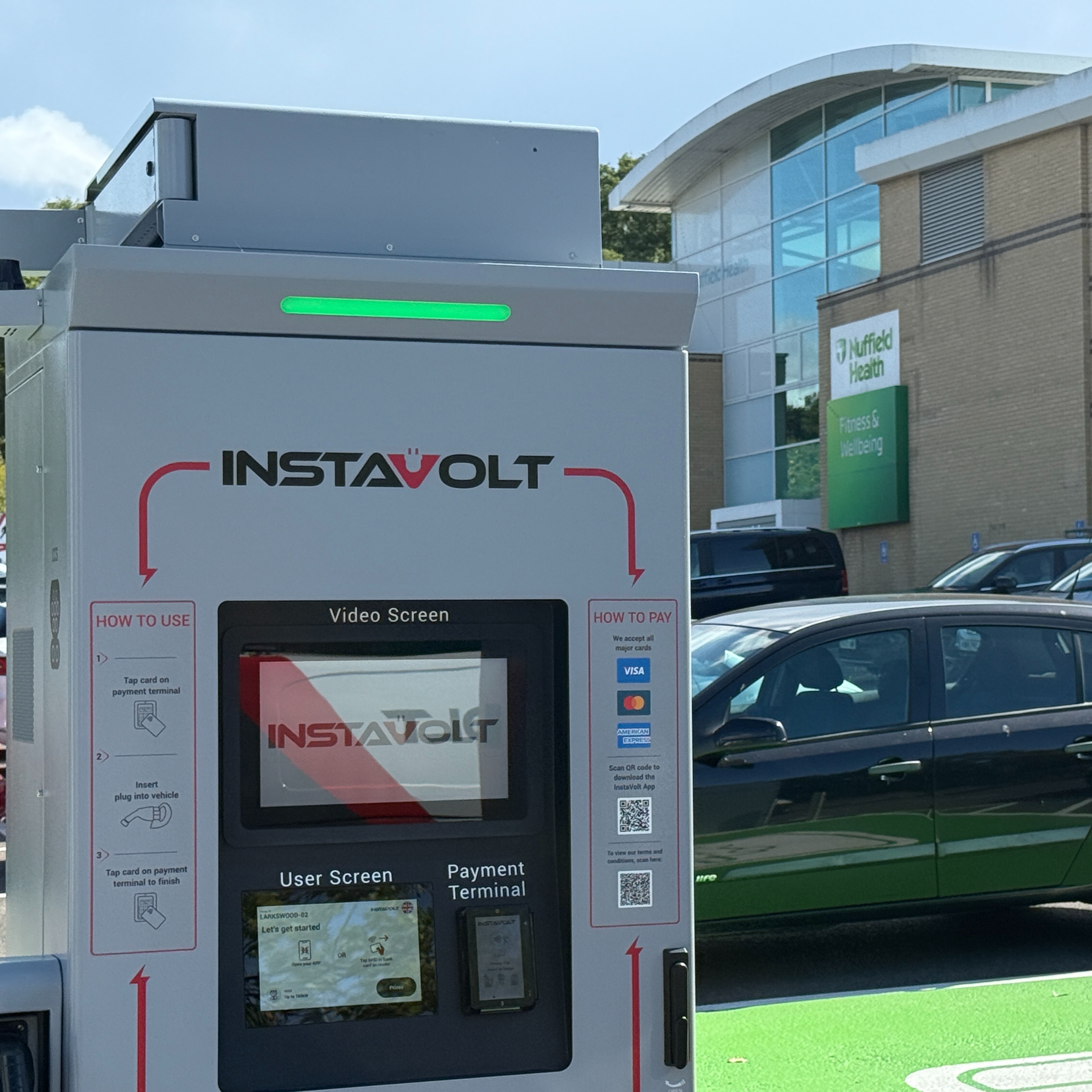 Images InstaVolt Charging Station