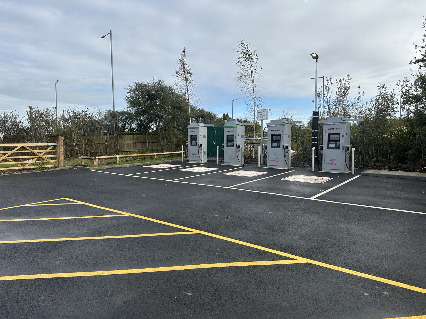 Images InstaVolt Charging Station