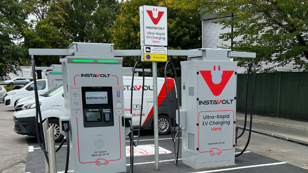 Images InstaVolt Charging Station