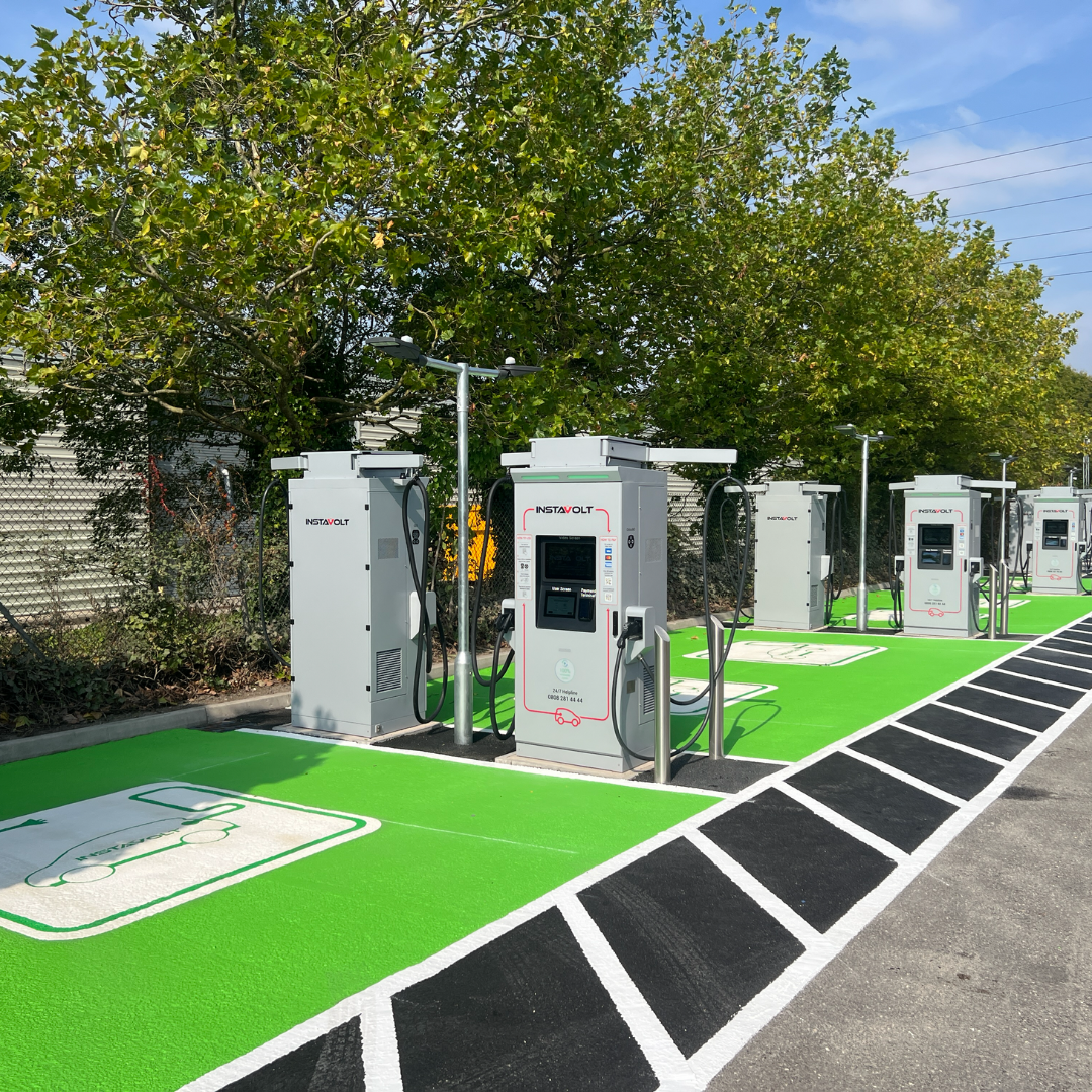 Images InstaVolt Charging Station