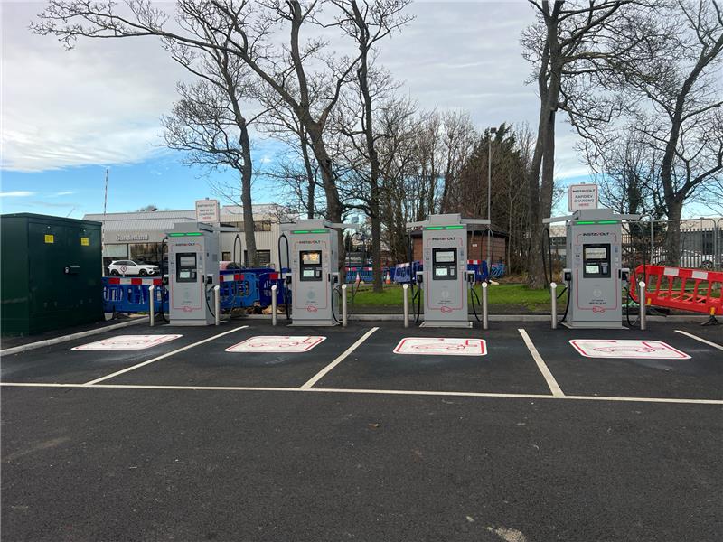 Images InstaVolt Charging Station