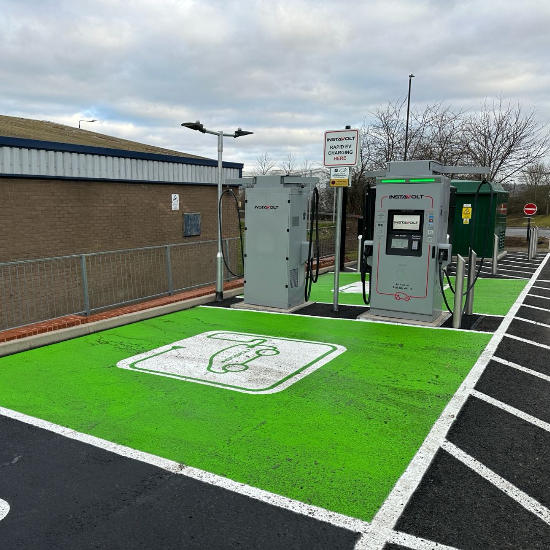 Images InstaVolt Charging Station