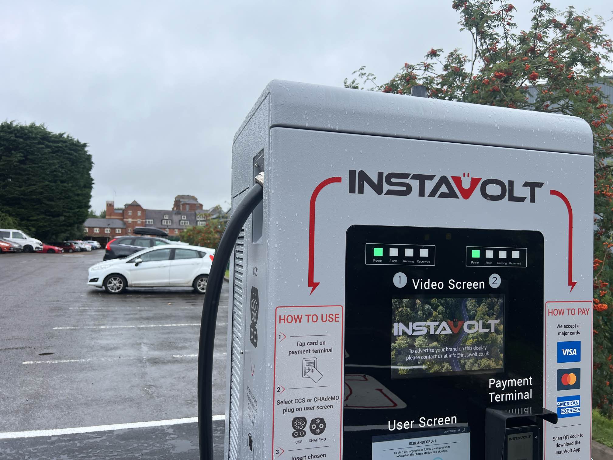 Images InstaVolt Charging Station