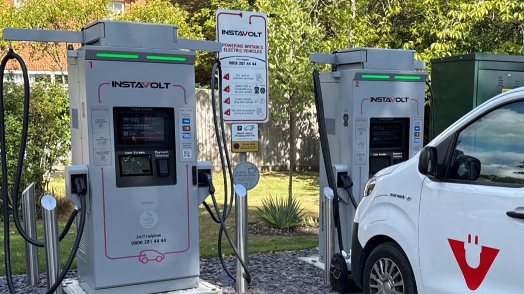 Images InstaVolt Charging Station