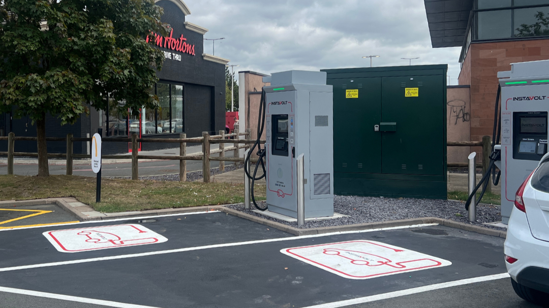 Images InstaVolt Charging Station
