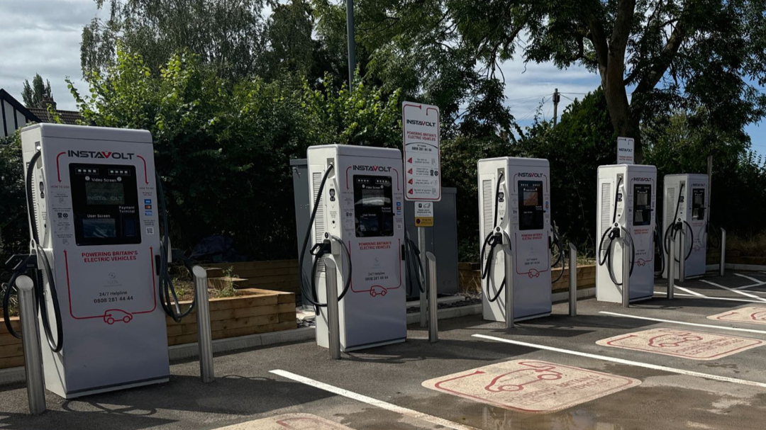 Images InstaVolt Charging Station