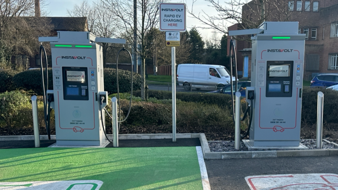 Images InstaVolt Charging Station