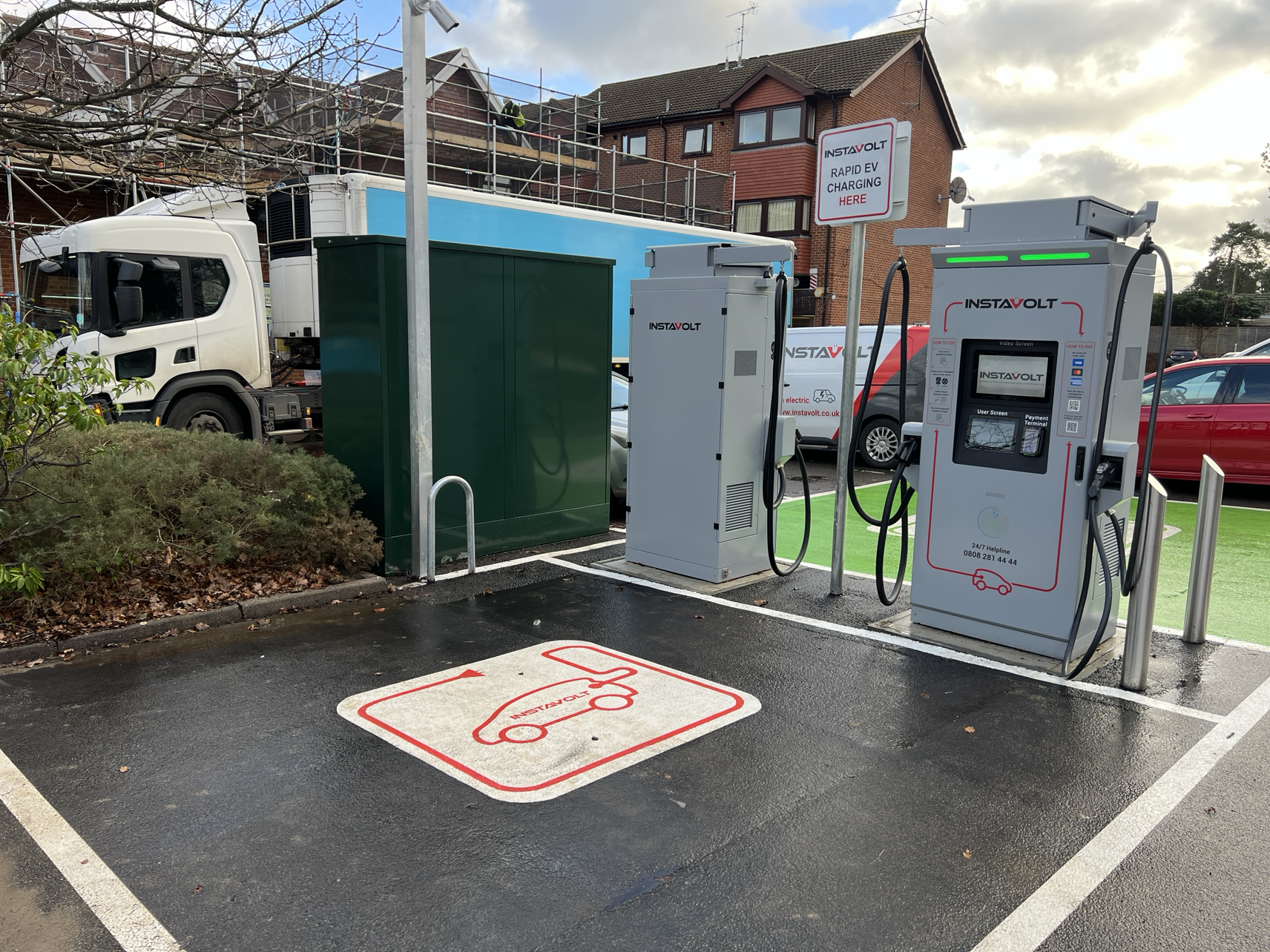 Images InstaVolt Charging Station