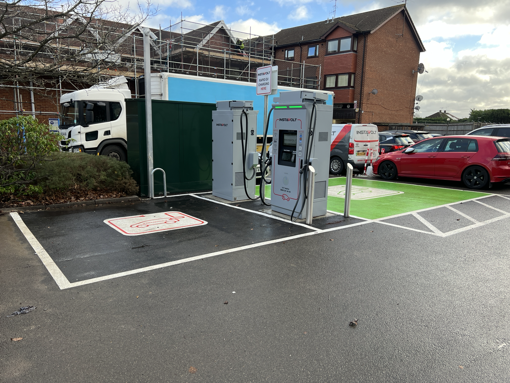 Images InstaVolt Charging Station