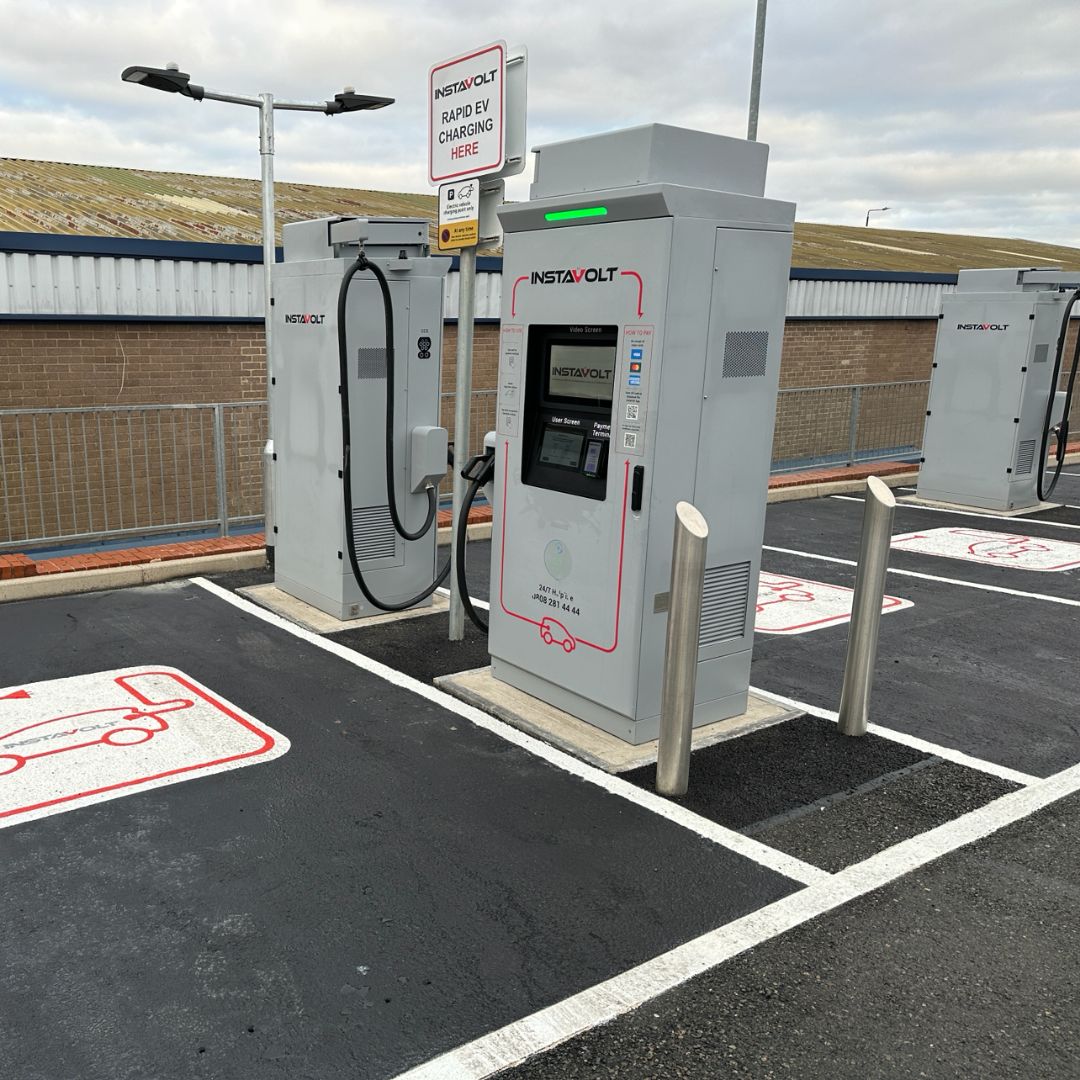 Images InstaVolt Charging Station