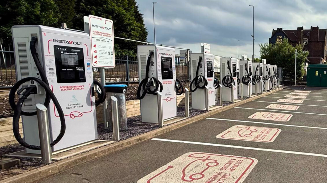 Images InstaVolt Charging Station